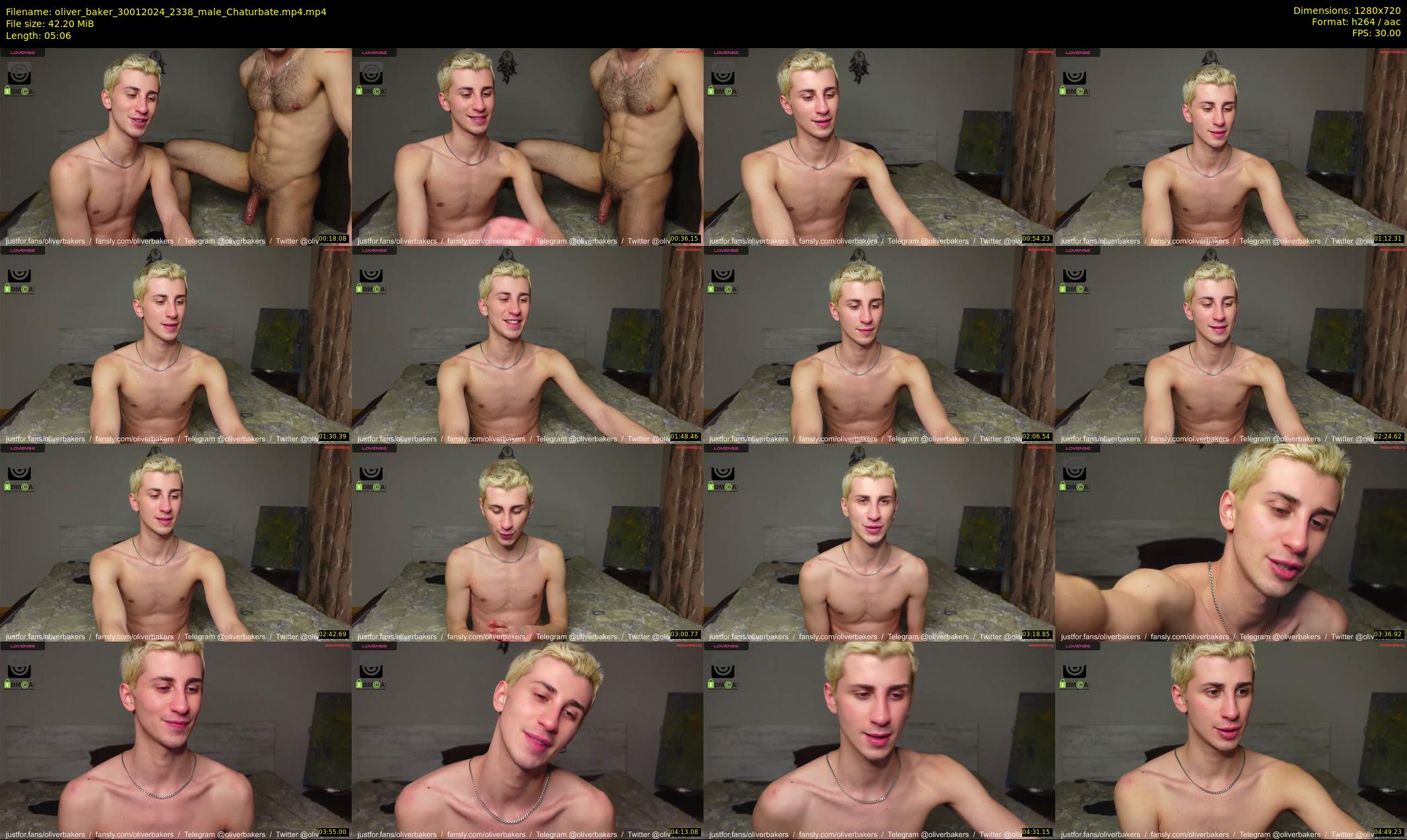 oliver_baker — 6 minute Chaturbate male cam show recording, 720p, Jan 30, 2024