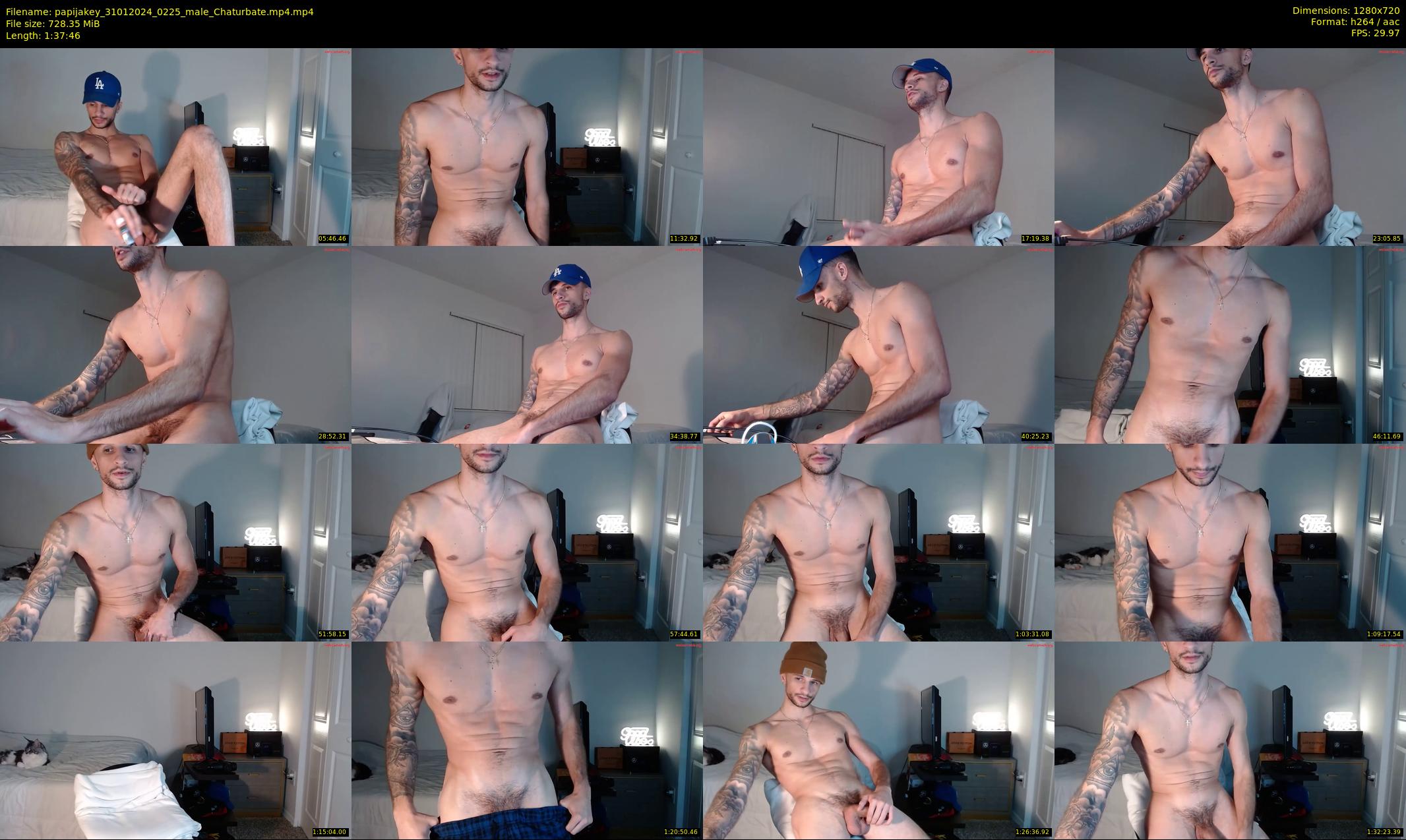 papijakey — 98 minute Chaturbate male cam show recording, 720p, Jan 31, 2024