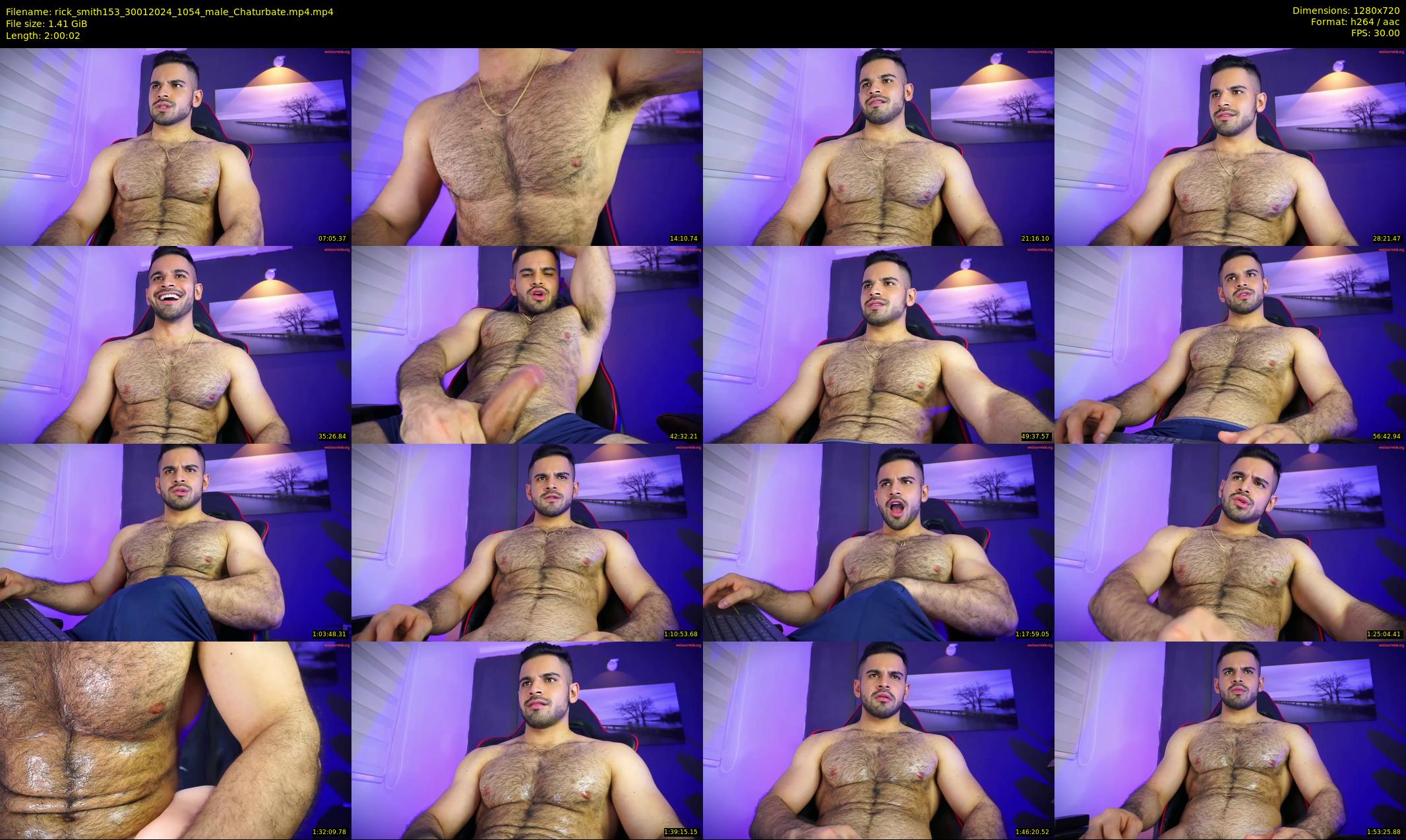 rick_smith153 — 121 minute Chaturbate male cam show recording, 720p, Jan 30, 2024