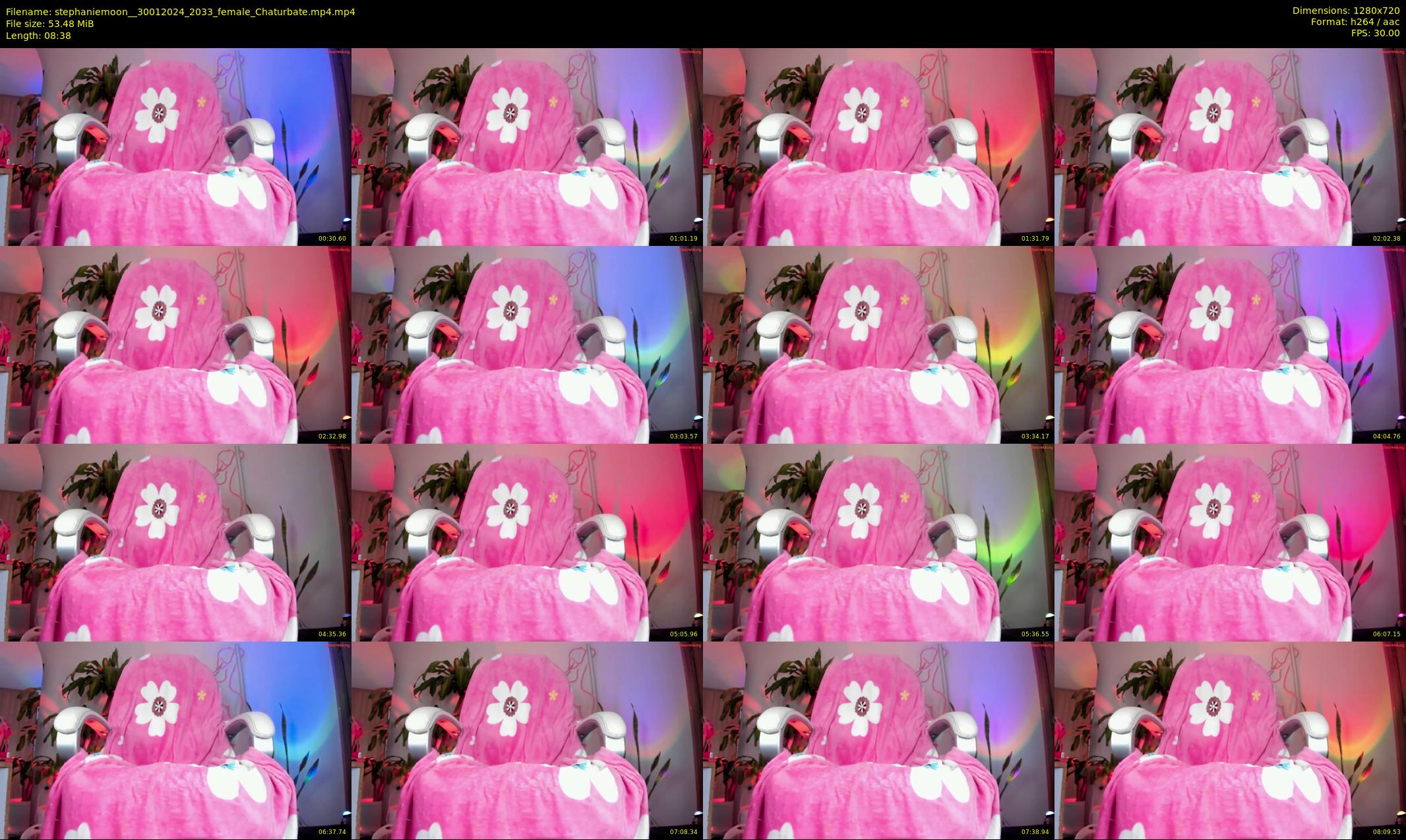 stephaniemoon_ — 9 minute Chaturbate female cam show recording, 720p, Jan 30, 2024