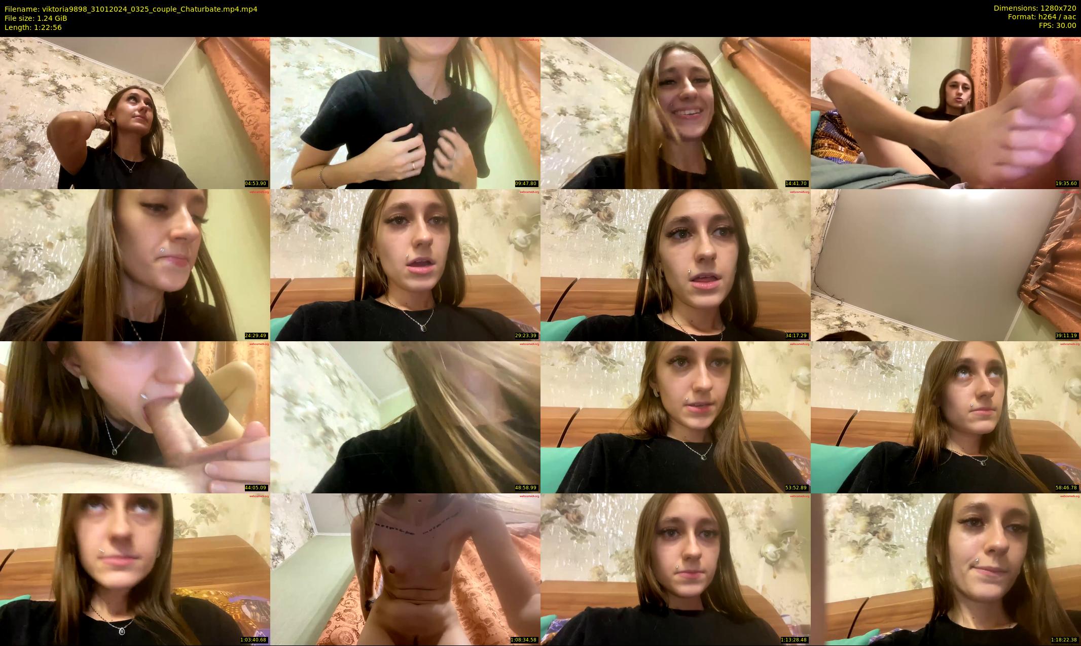 viktoria9898 — 83 minute Chaturbate couple cam show recording, 720p, Jan 31, 2024