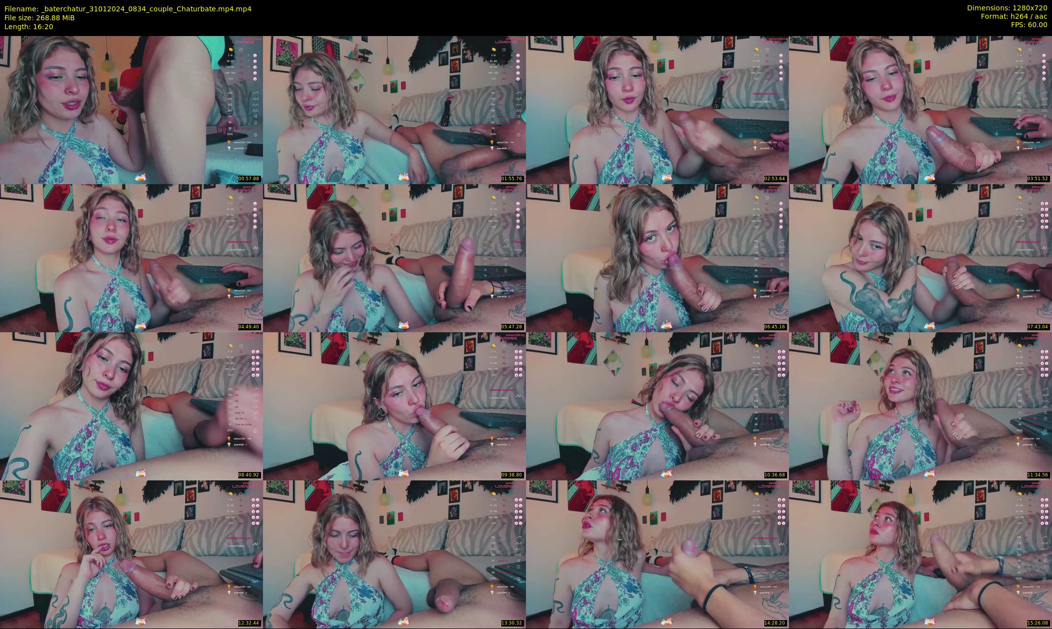 _baterchatur — 17 minute Chaturbate couple cam show recording, 720p, Jan 31, 2024