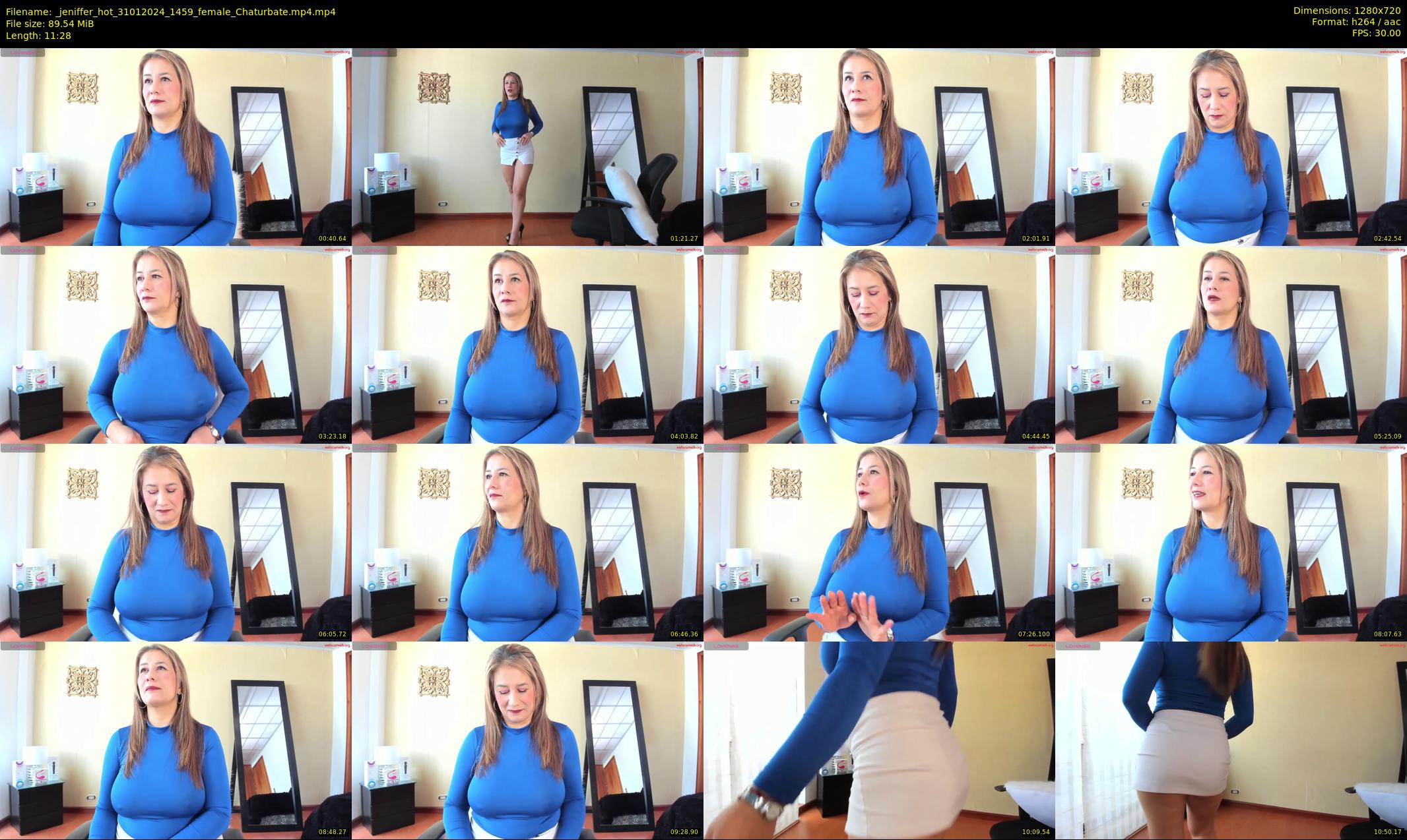 _jeniffer_hot — 12 minute Chaturbate female cam show recording, 720p, Jan 31, 2024