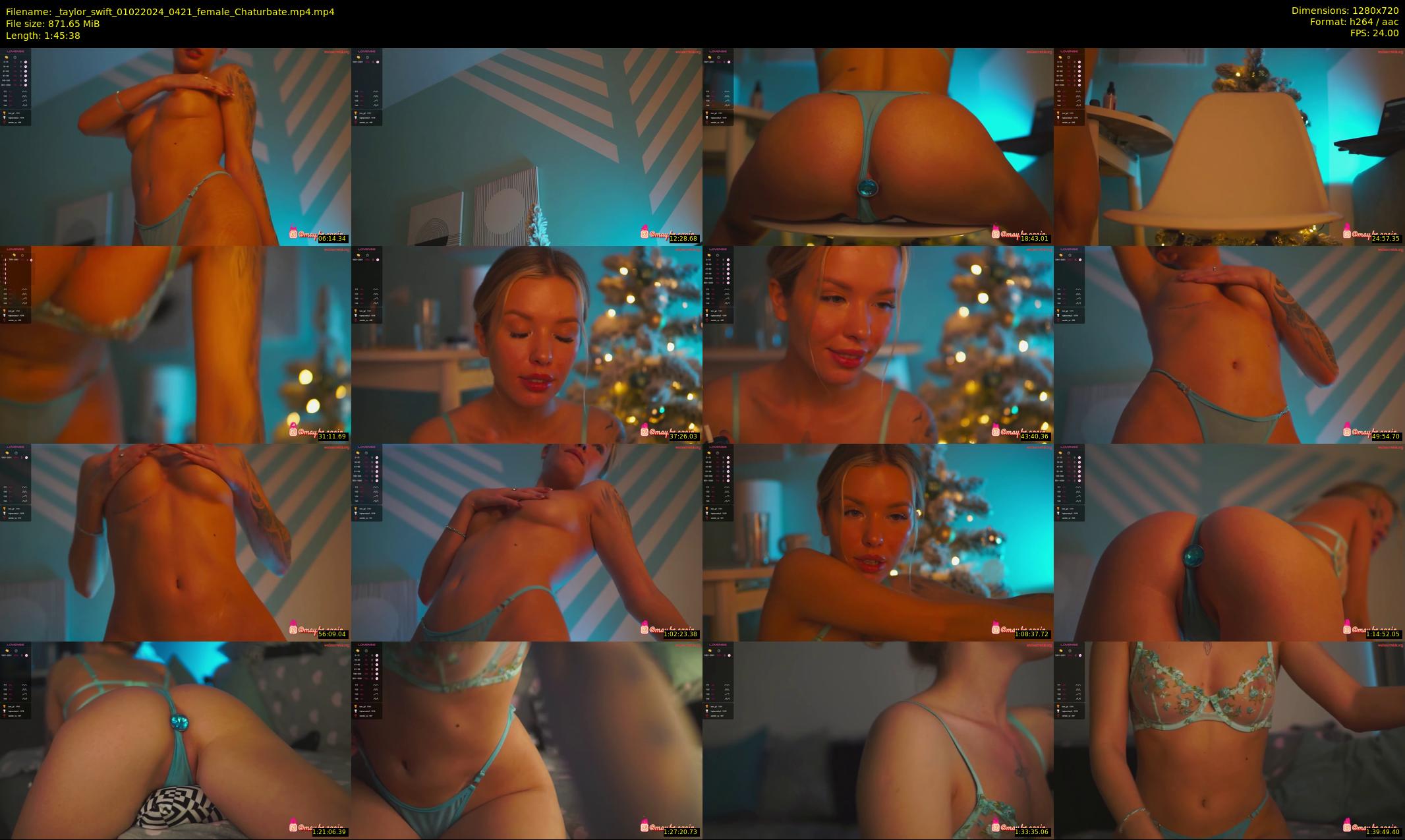 _taylor_swift — 106 minute Chaturbate female cam show recording, 720p, Feb 1, 2024