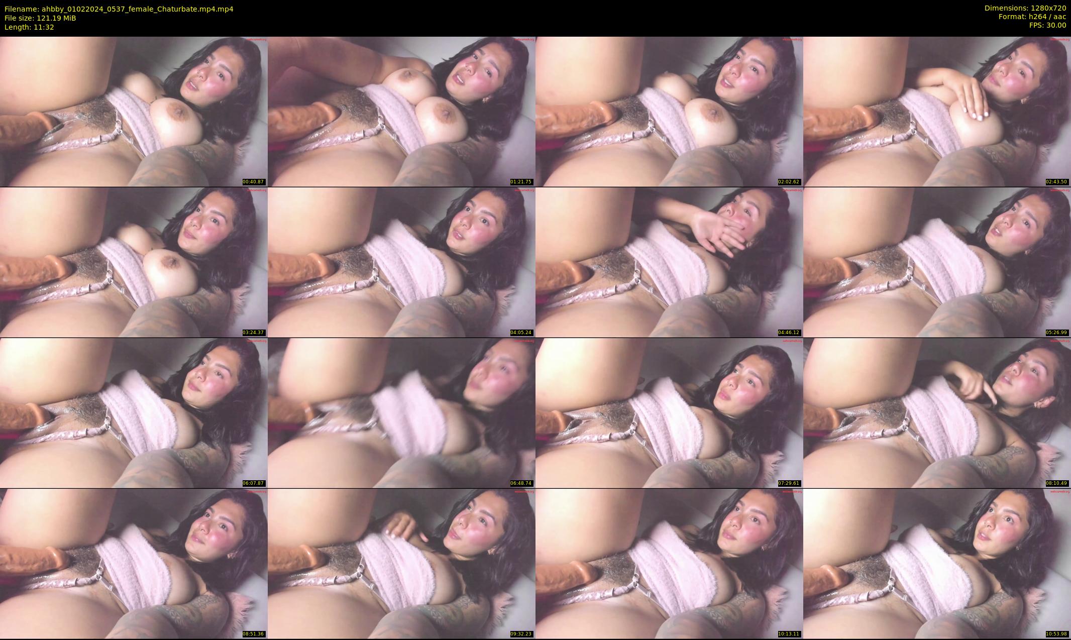 ahbby — 12 minute Chaturbate female cam show recording, 720p, Feb 1, 2024