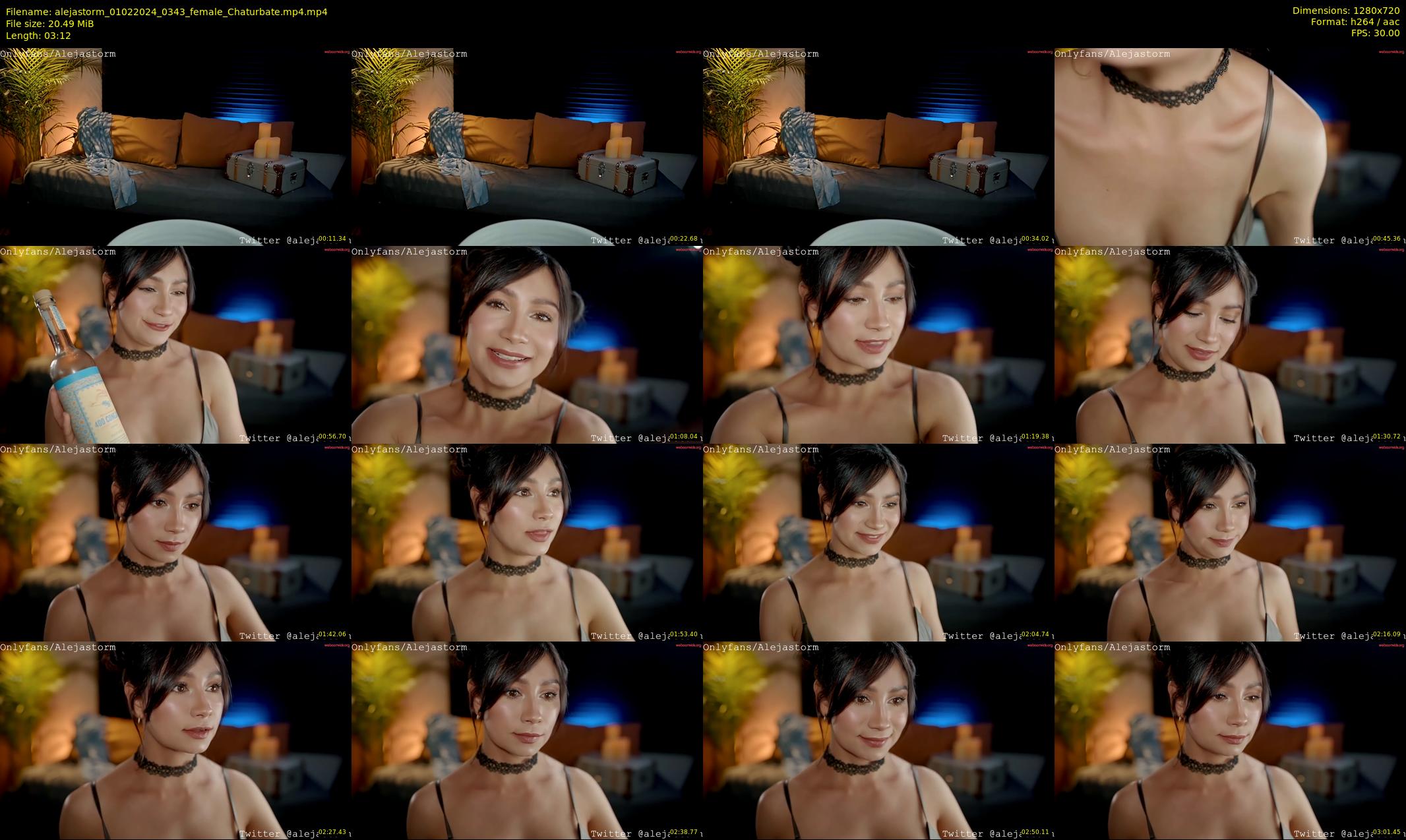 alejastorm — 4 minute Chaturbate female cam show recording, 720p, Feb 1, 2024