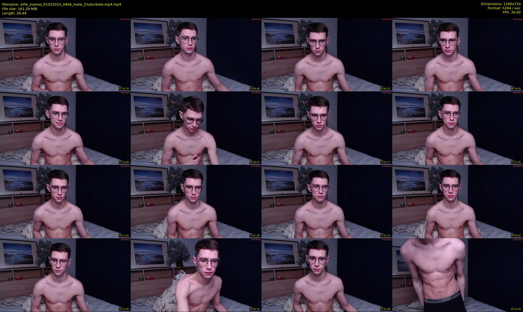 alfie_evanss — 27 minute Chaturbate male cam show recording, 720p, Feb 1, 2024