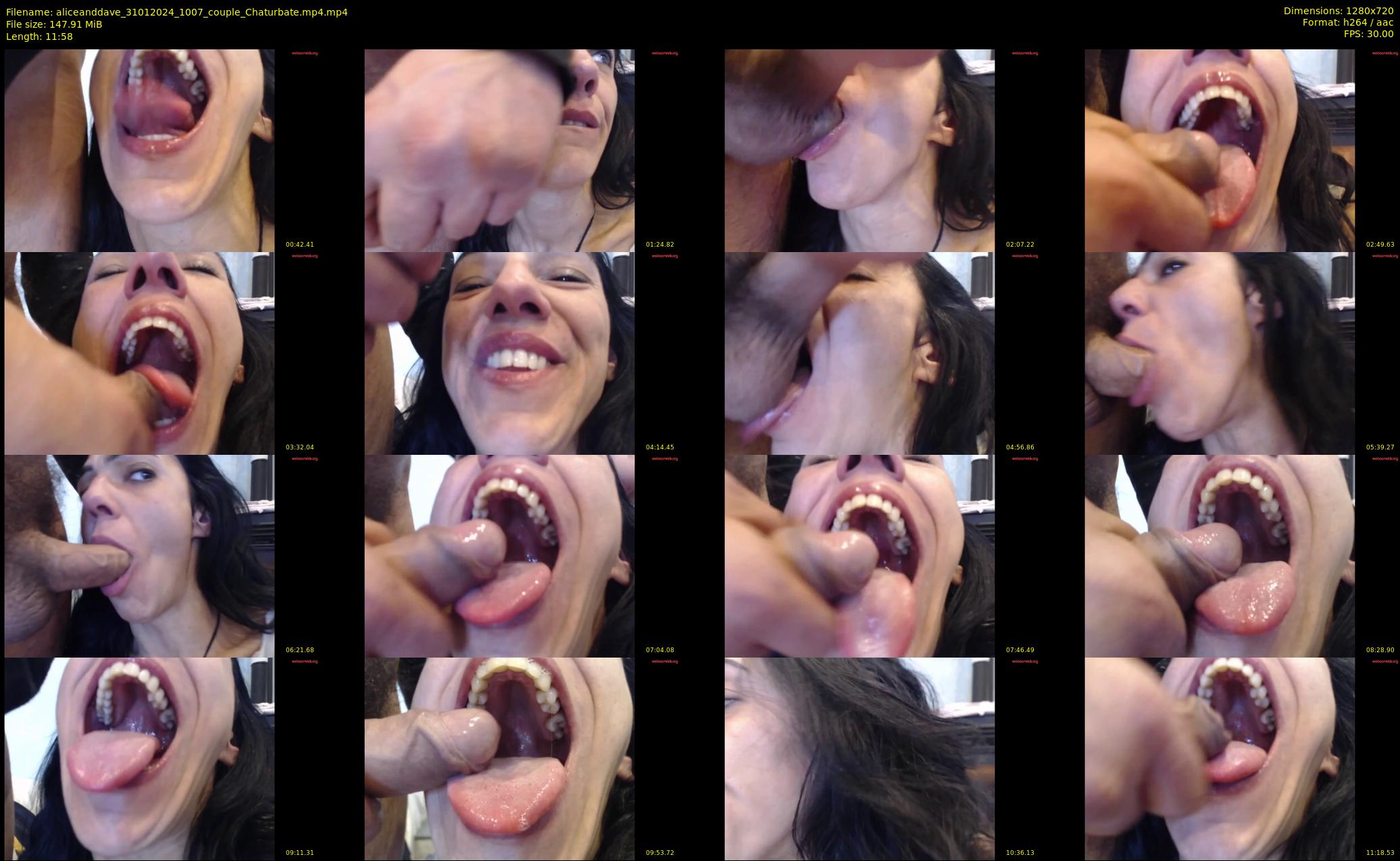 aliceanddave — 12 minute Chaturbate couple cam show recording, 720p, Jan 31, 2024