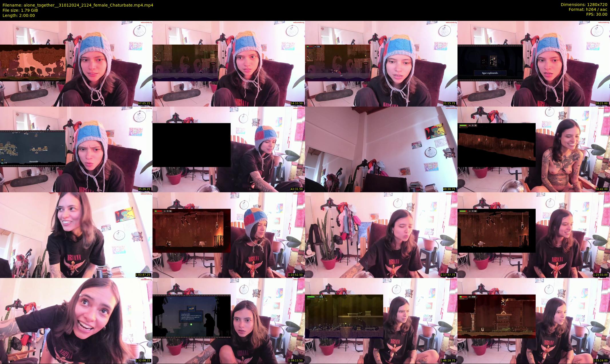 alone_together_ — 120 minute Chaturbate female cam show recording, 720p, Jan 31, 2024