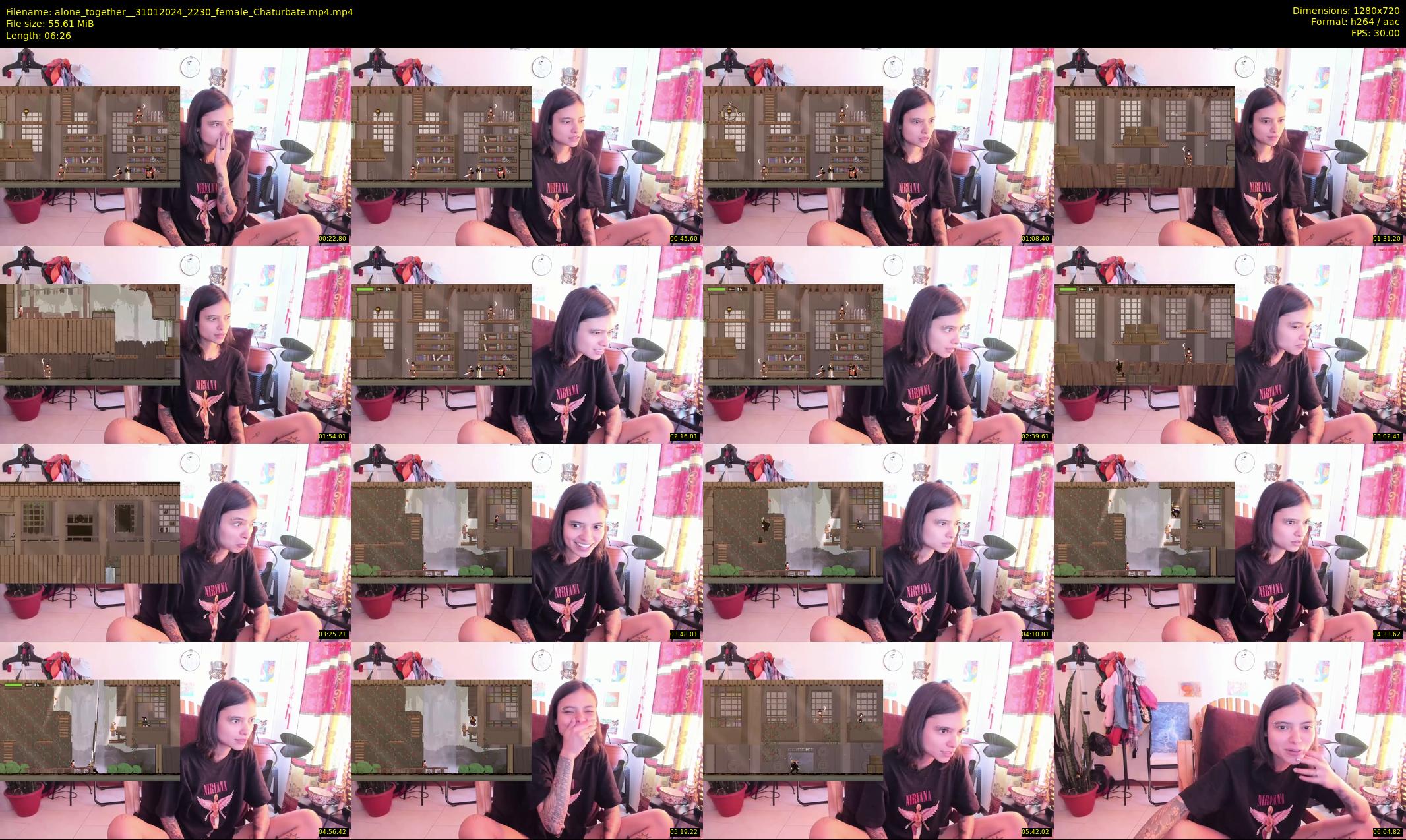 alone_together_ — 7 minute Chaturbate female cam show recording, 720p, Jan 31, 2024