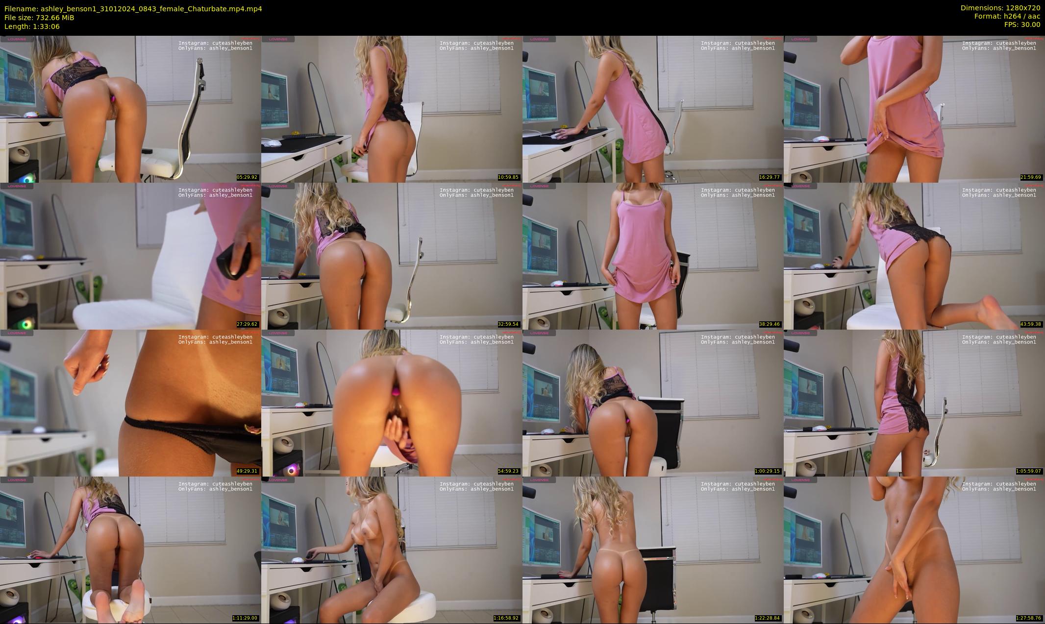 ashley_benson1 — 94 minute Chaturbate female cam show recording, 720p, Jan 31, 2024