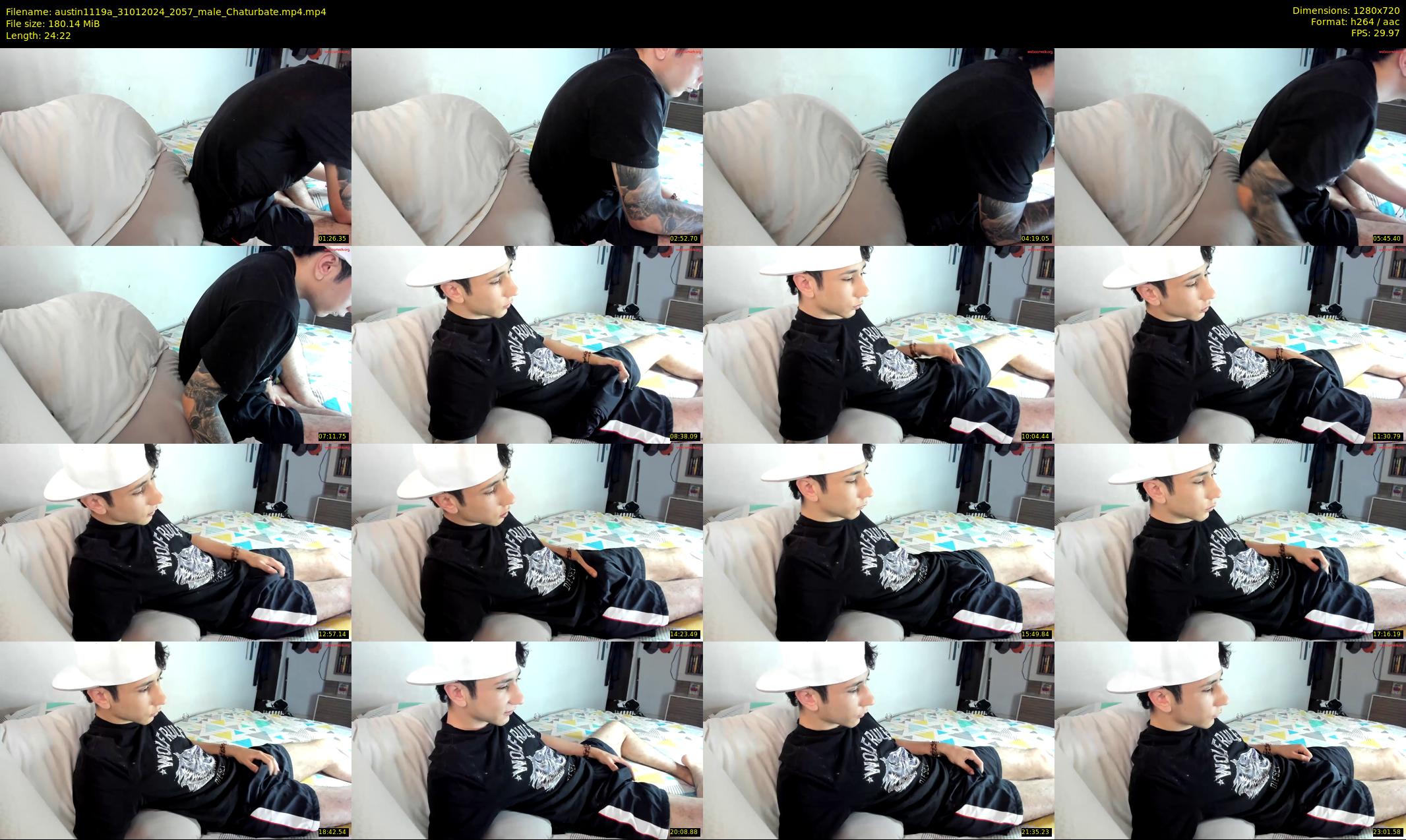 austin1119a — 25 minute Chaturbate male cam show recording, 720p, Jan 31, 2024