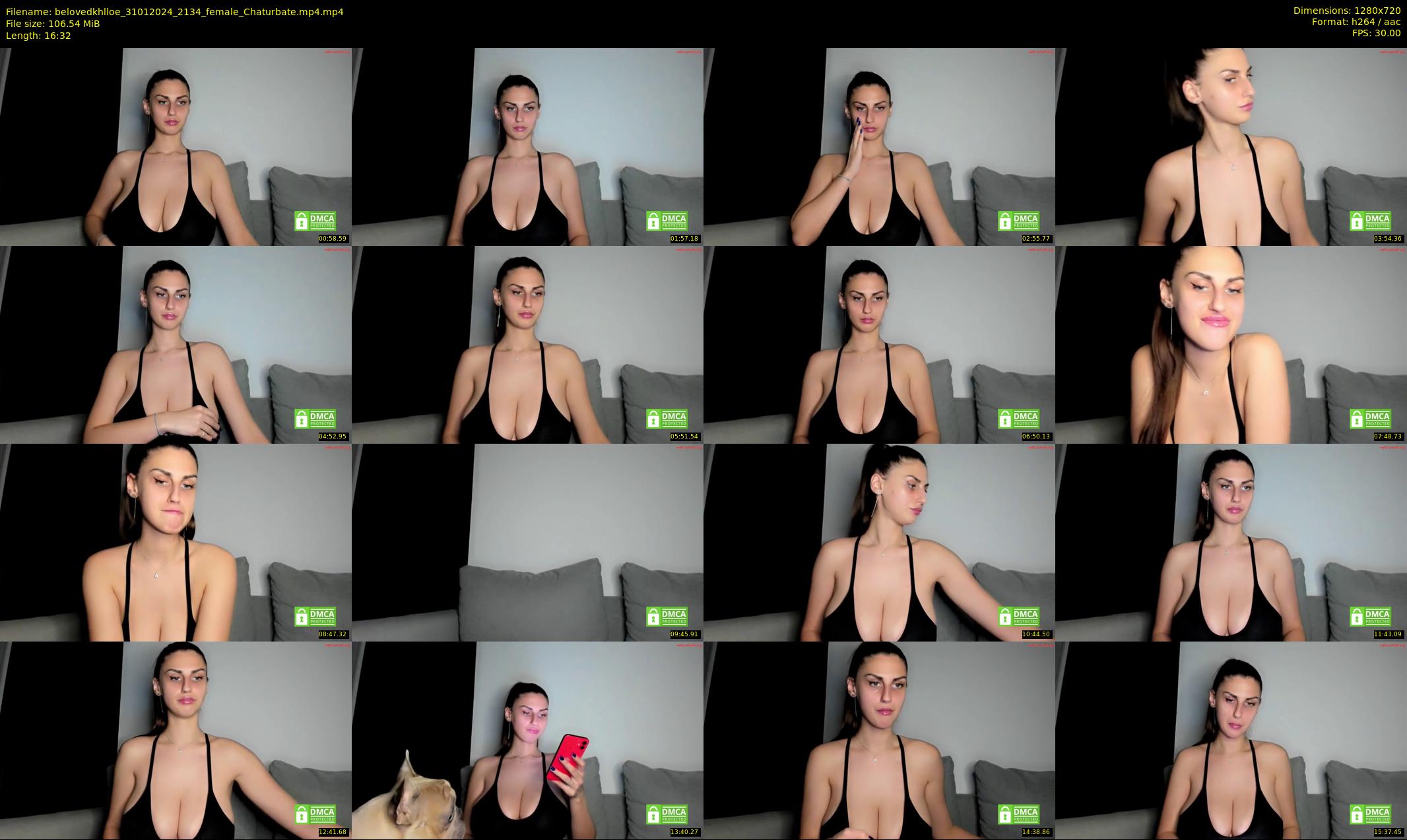 belovedkhlloe — 17 minute Chaturbate female cam show recording, 720p, Jan 31, 2024