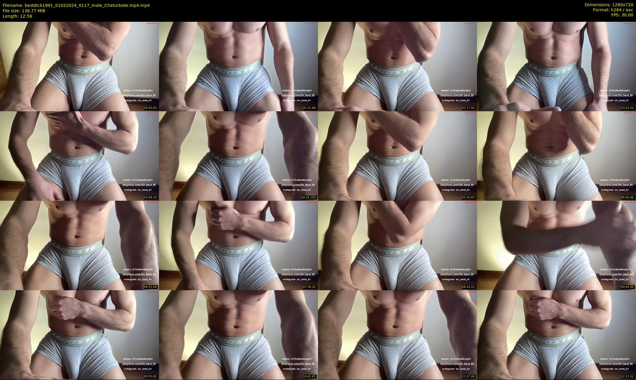 bestdick1991 — 13 minute Chaturbate male cam show recording, 720p, Feb 1, 2024