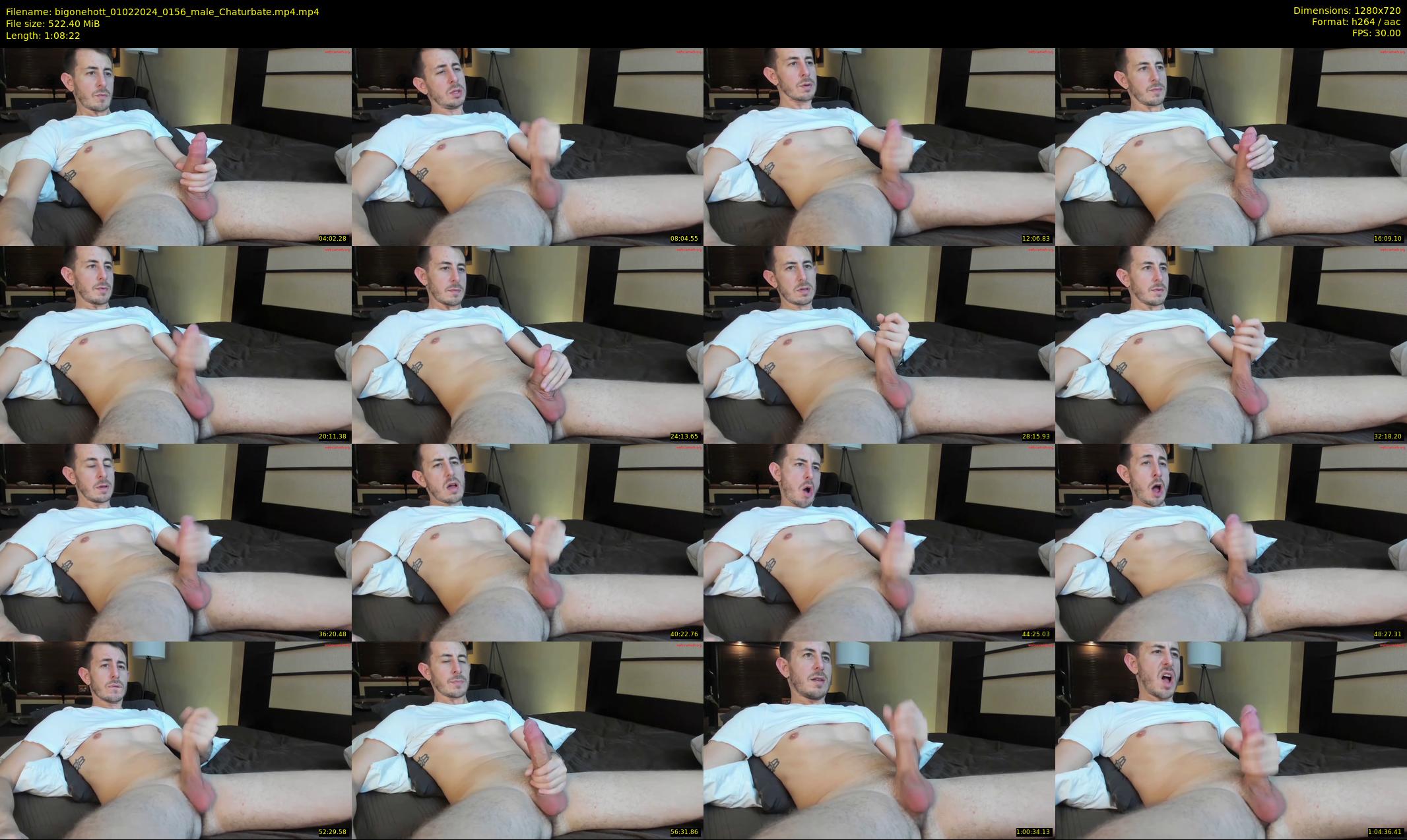 bigonehott — 69 minute Chaturbate male cam show recording, 720p, Feb 1, 2024