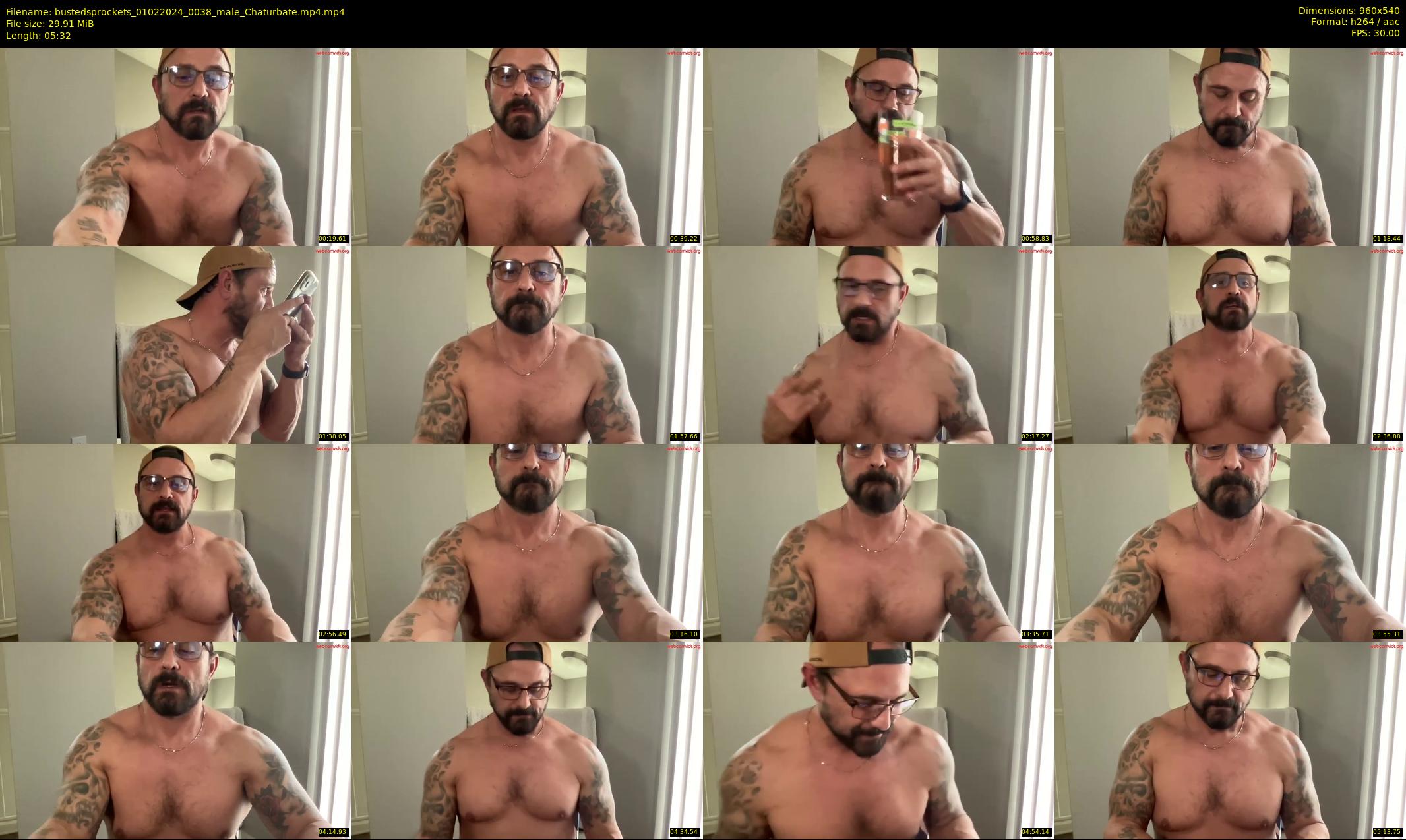 bustedsprockets — 6 minute Chaturbate male cam show recording, 480p, Feb 1, 2024