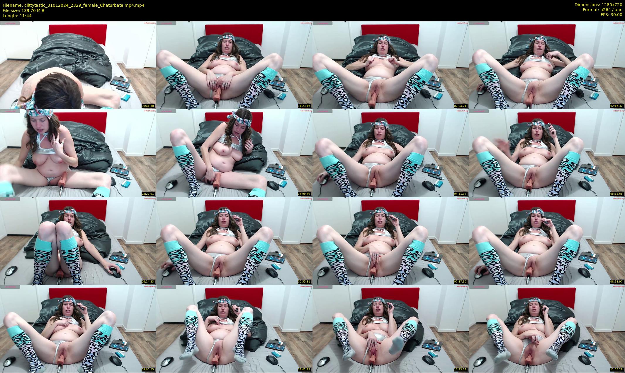 clittytastic — 12 minute Chaturbate female cam show recording, 720p, Jan 31, 2024