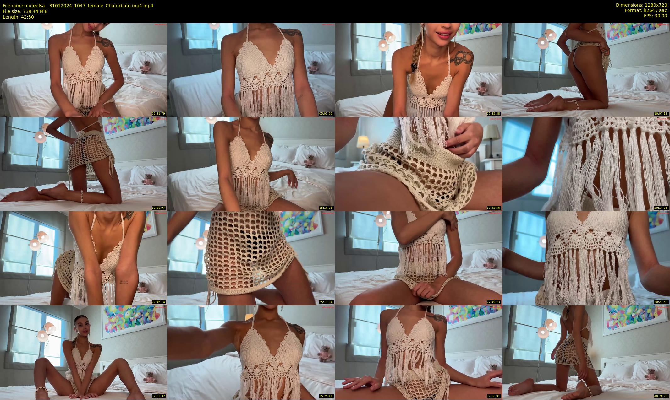 cuteelsa_ — 43 minute Chaturbate female cam show recording, 720p, Jan 31, 2024