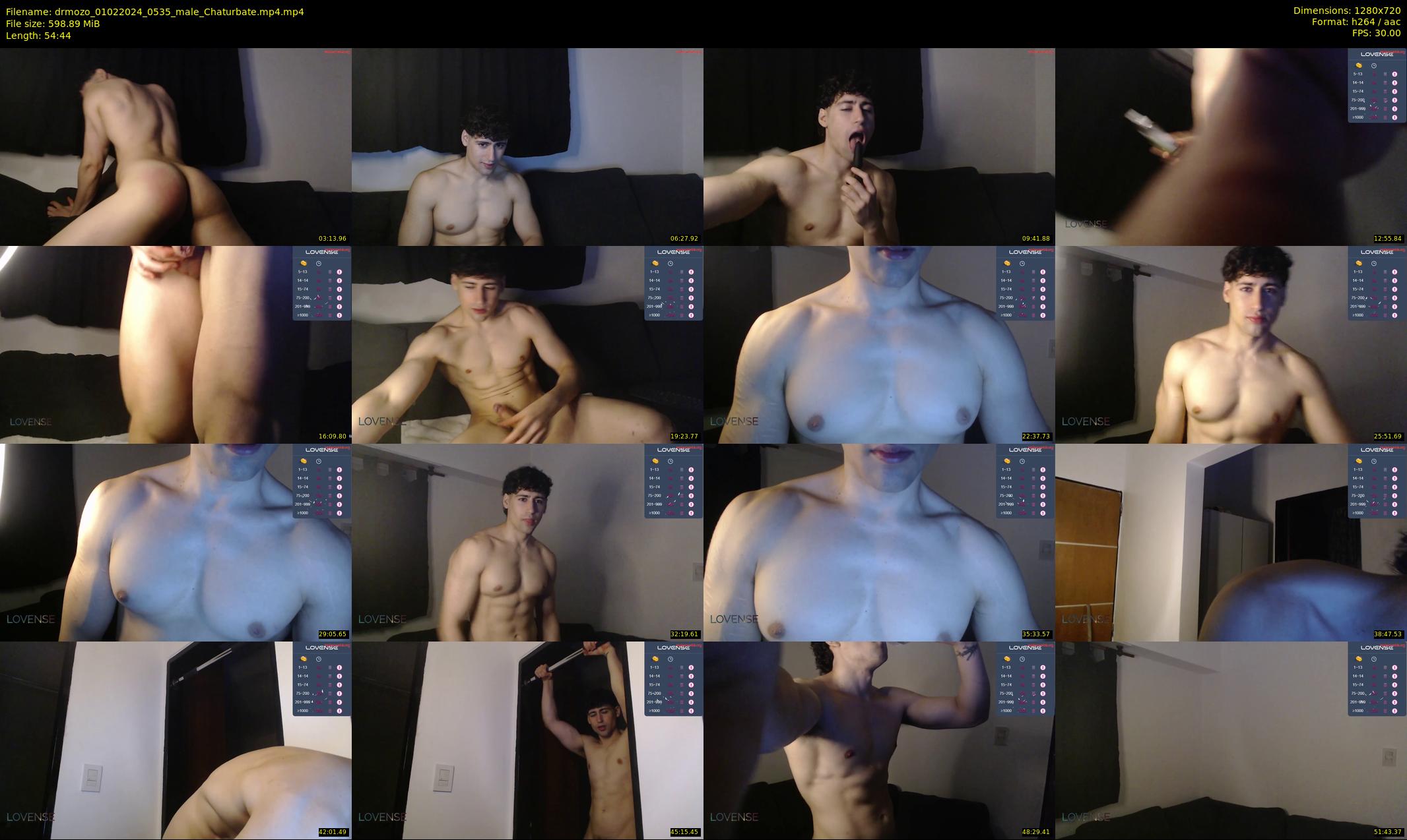 drmozo — 55 minute Chaturbate male cam show recording, 720p, Feb 1, 2024