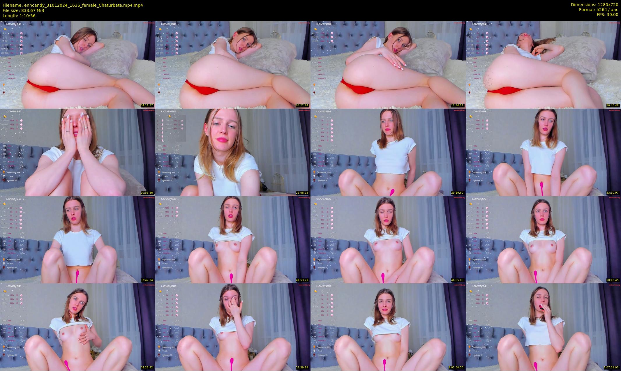 enncandy — 71 minute Chaturbate female cam show recording, 720p, Jan 31, 2024