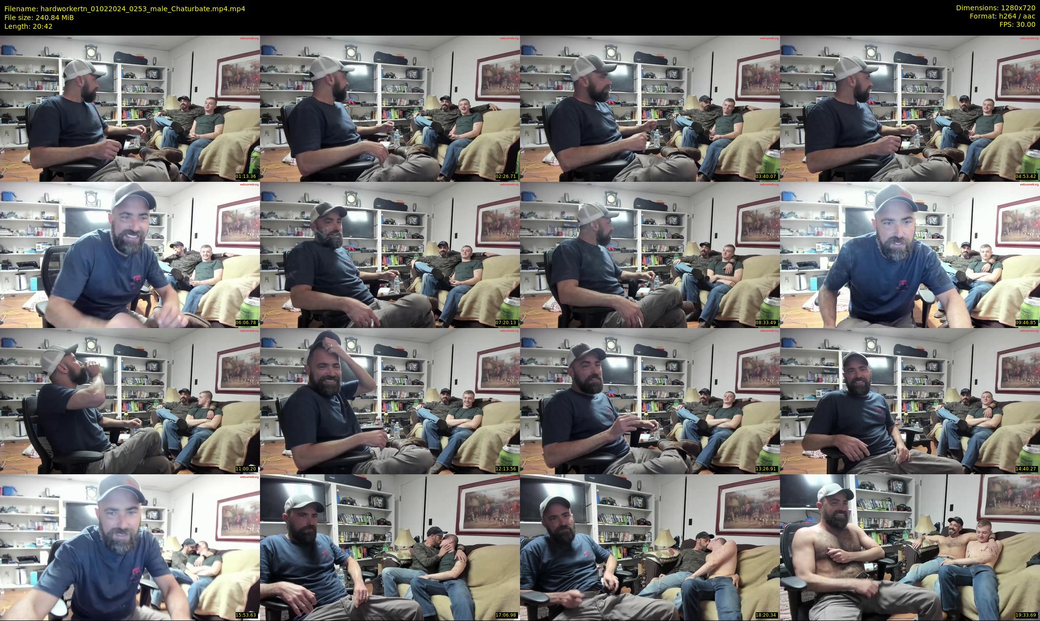 hardworkertn — 21 minute Chaturbate male cam show recording, 720p, Feb 1, 2024