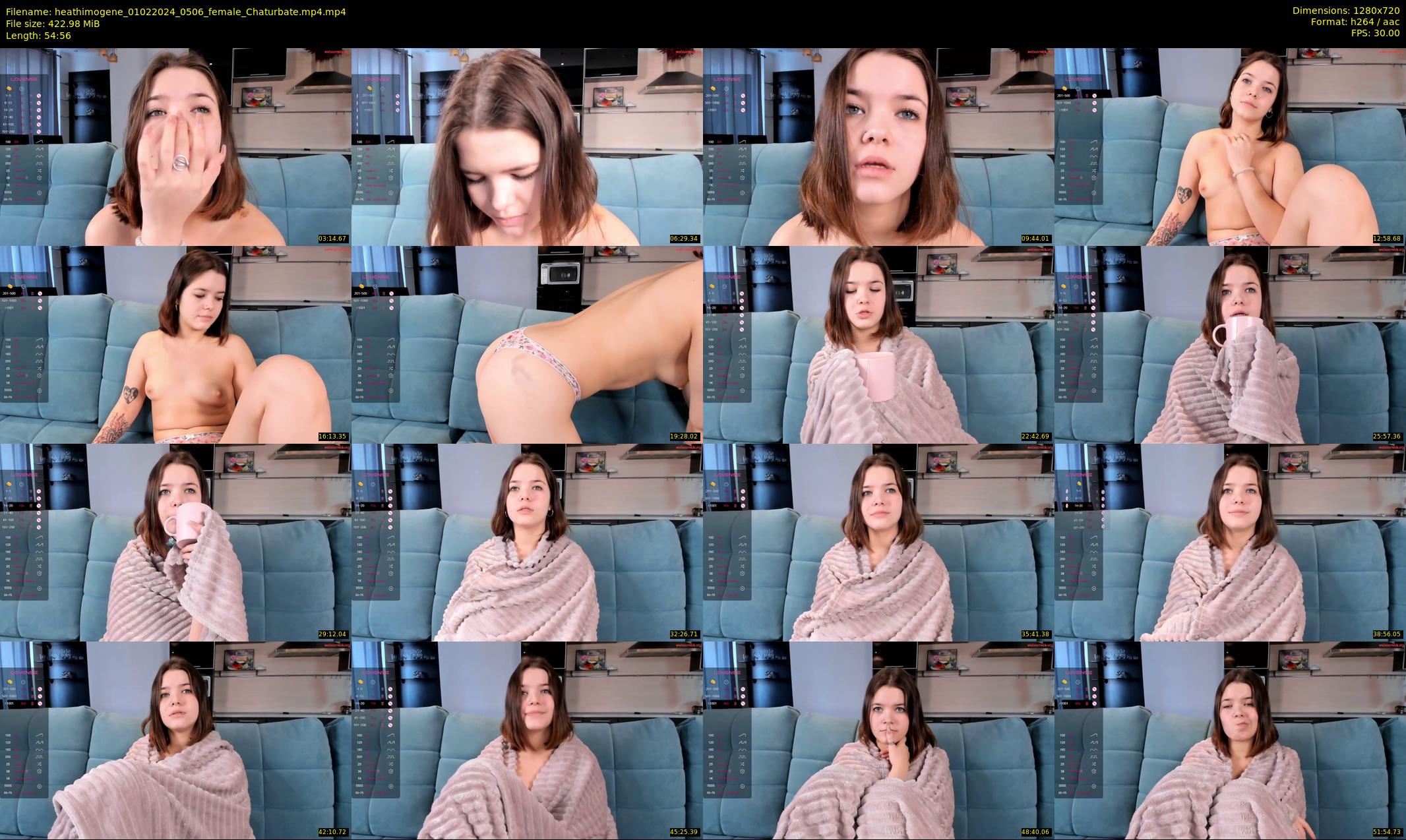 heathimogene — 55 minute Chaturbate female cam show recording, 720p, Feb 1, 2024