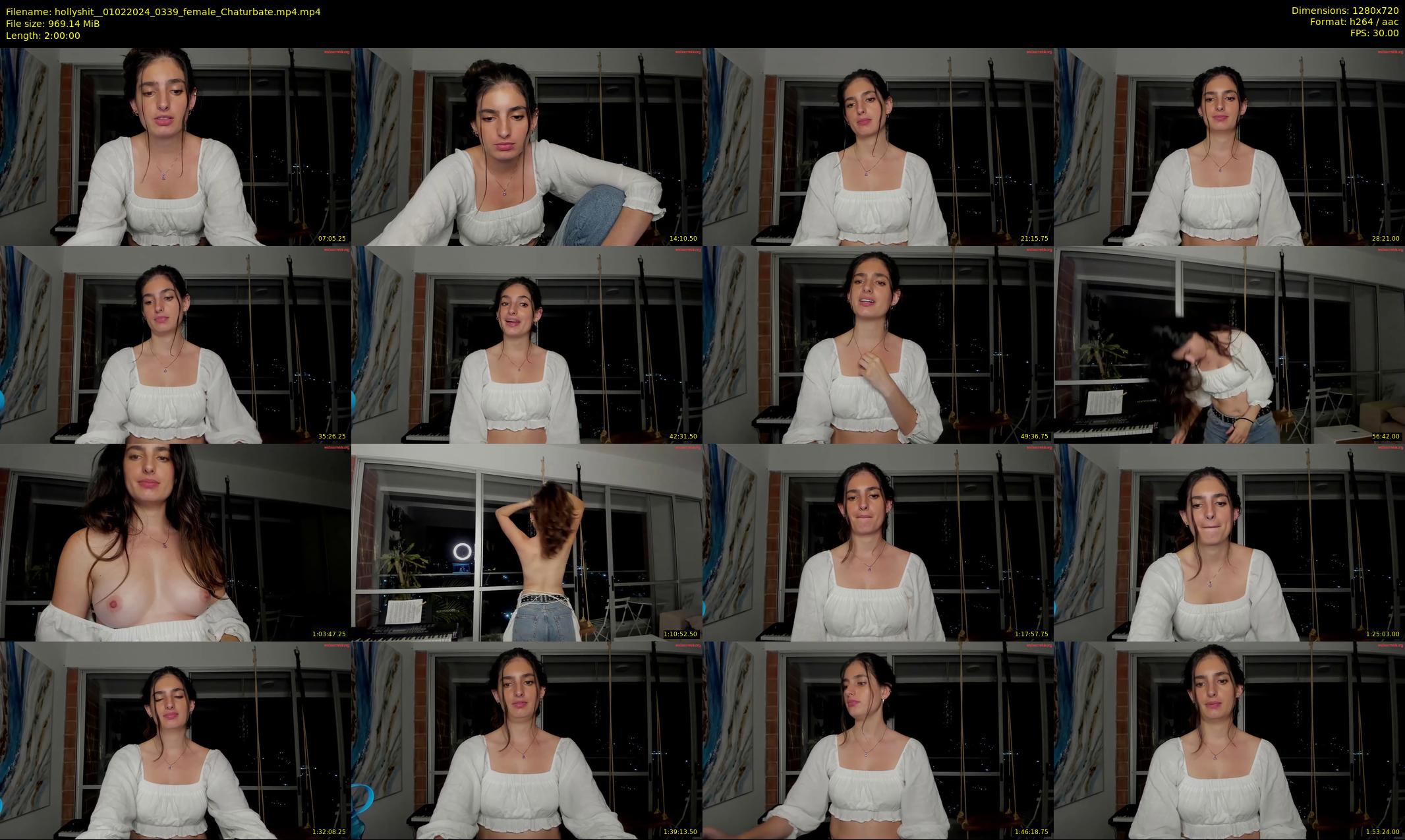 hollyshit_ — 120 minute Chaturbate female cam show recording, 720p, Feb 1, 2024