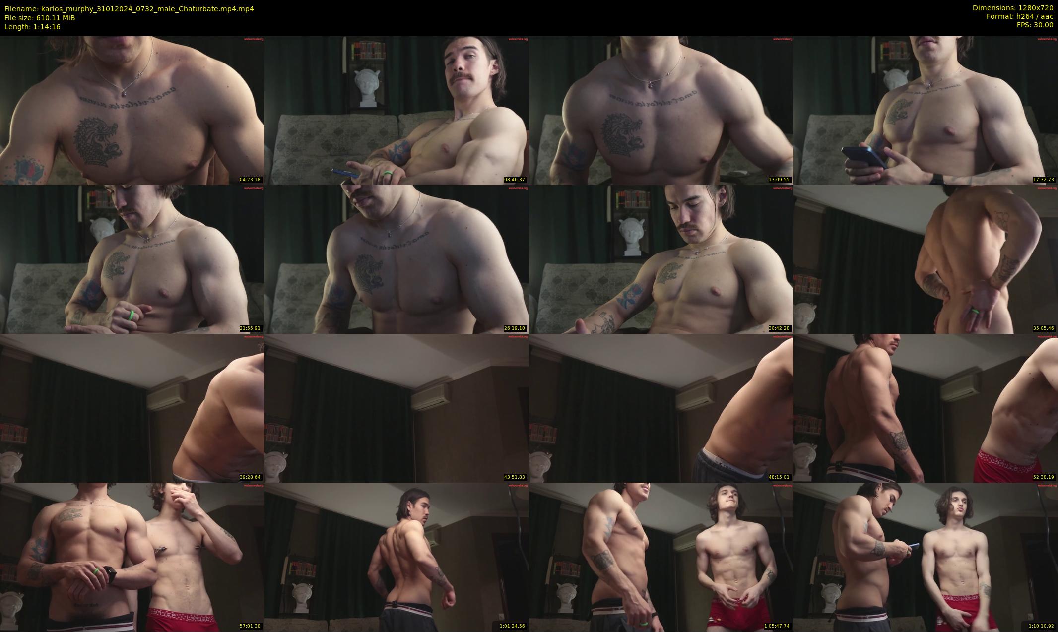 karlos_murphy — 75 minute Chaturbate male cam show recording, 720p, Jan 31, 2024