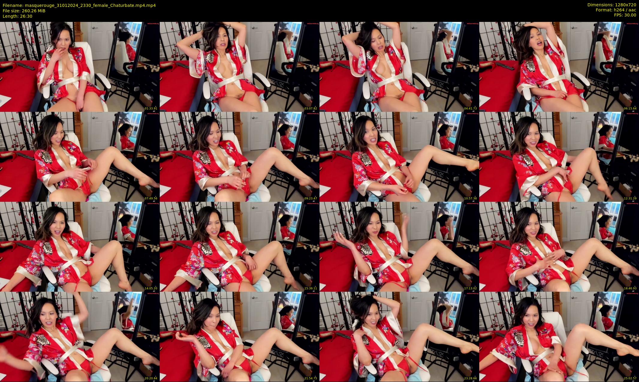 masquerouge — 27 minute Chaturbate female cam show recording, 720p, Jan 31, 2024