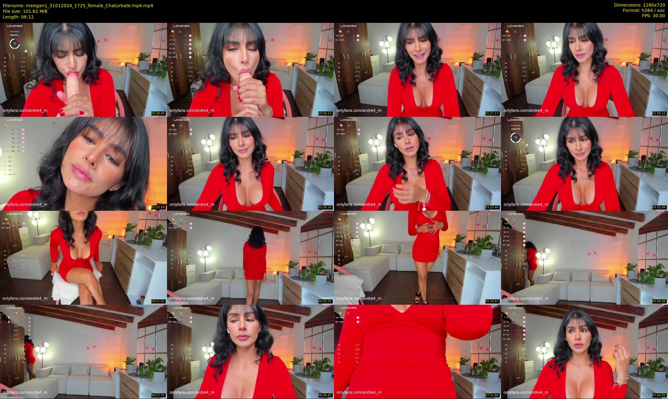 meegan1 — 9 minute Chaturbate female cam show recording, 720p, Jan 31, 2024