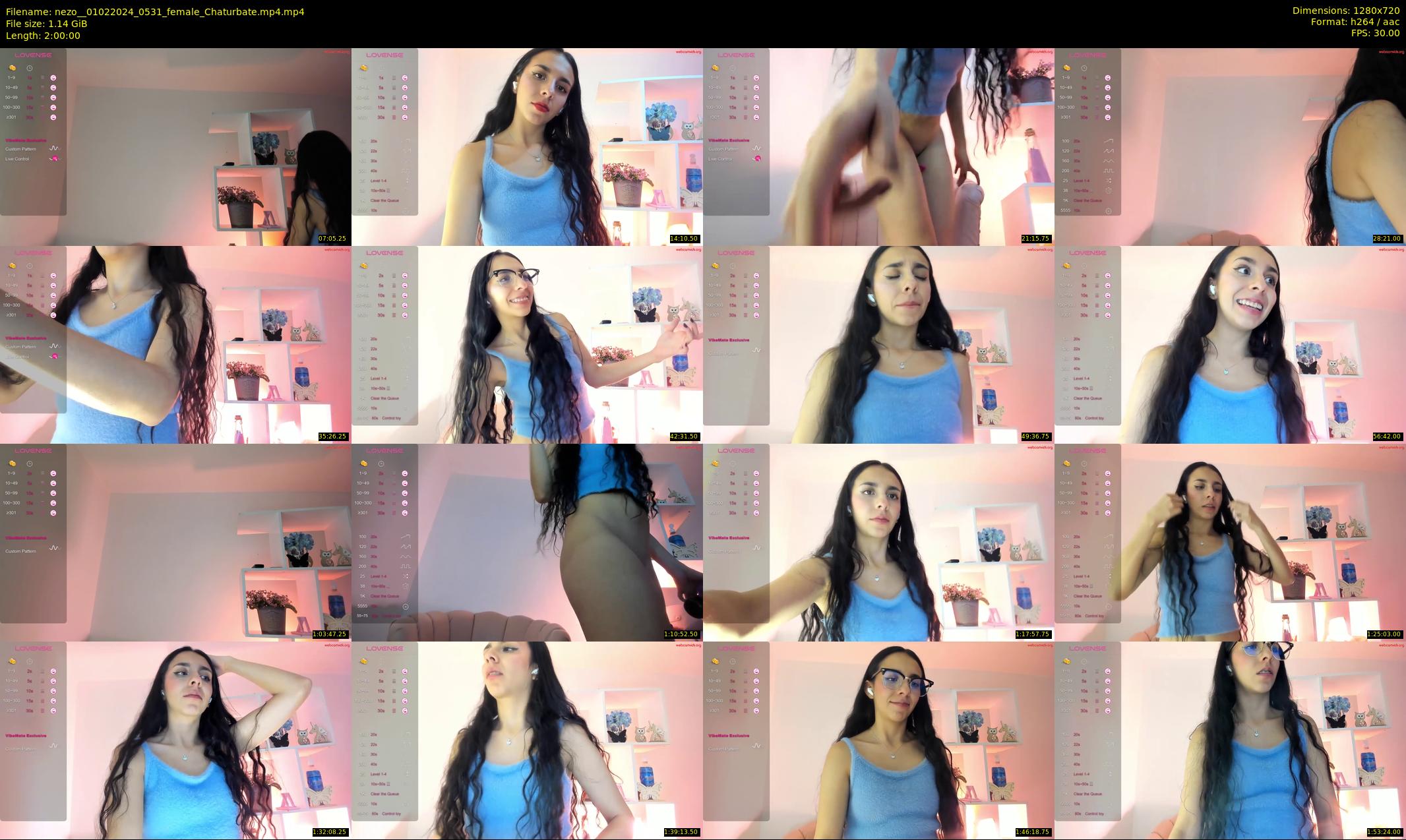 nezo_ — 120 minute Chaturbate female cam show recording, 720p, Feb 1, 2024