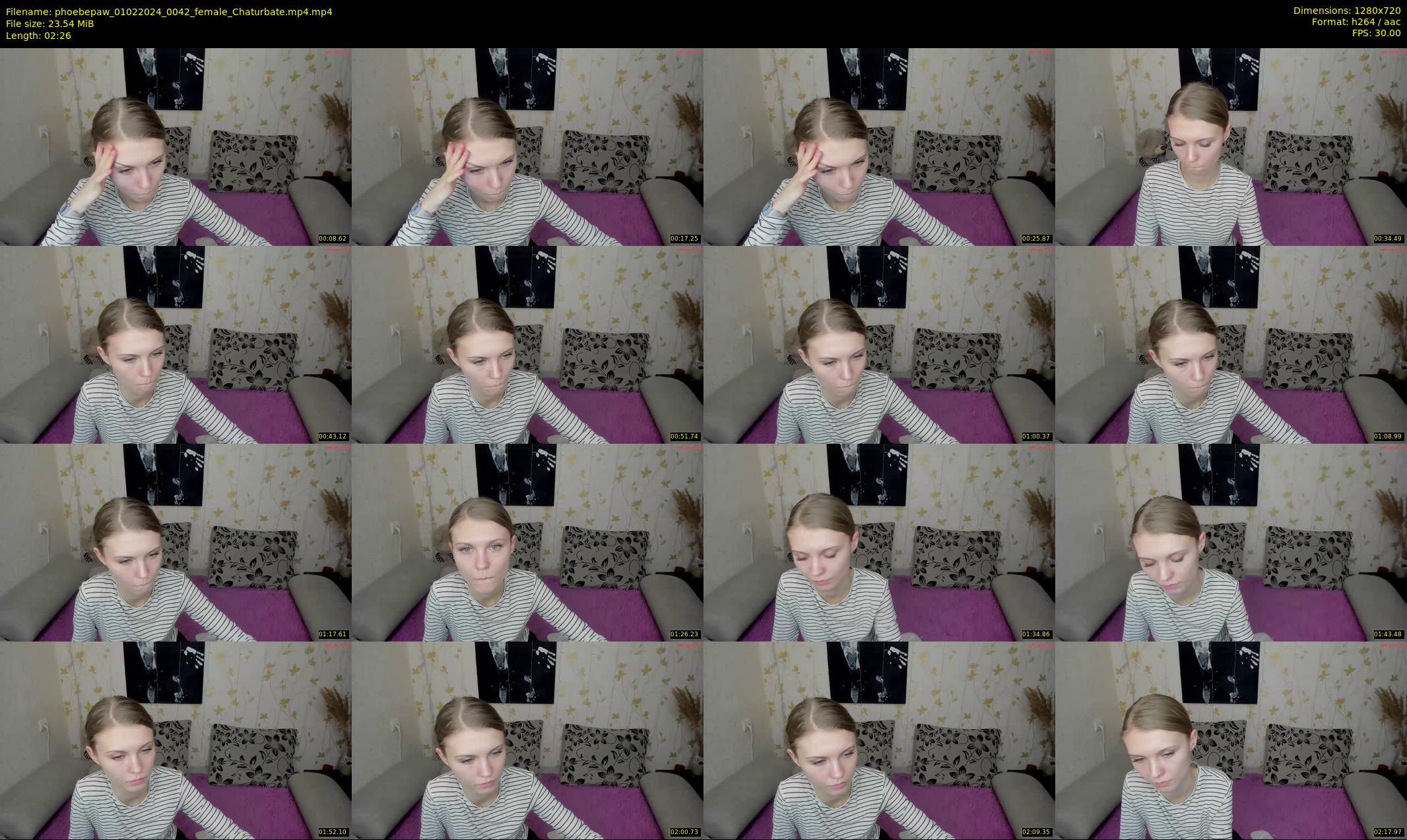 phoebepaw — 3 minute Chaturbate female cam show recording, 720p, Feb 1, 2024
