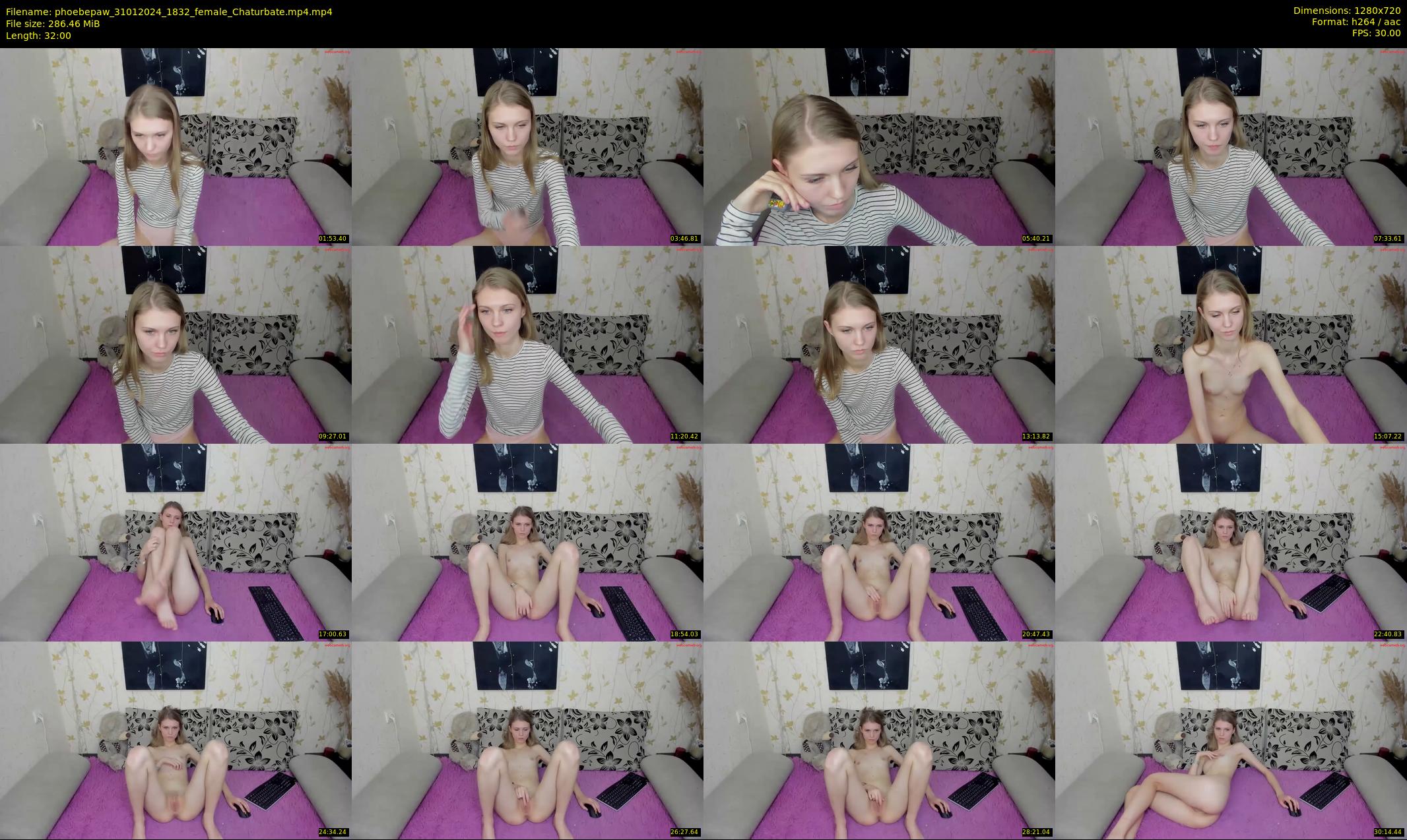 phoebepaw — 32 minute Chaturbate female cam show recording, 720p, Jan 31, 2024
