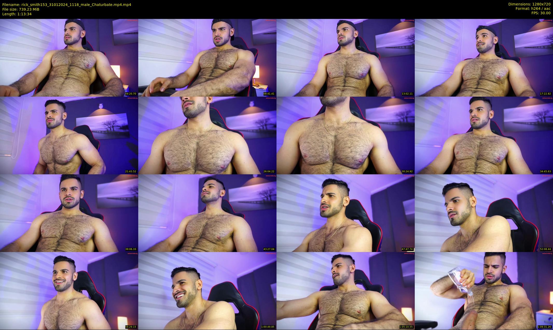 rick_smith153 — 74 minute Chaturbate male cam show recording, 720p, Jan 31, 2024