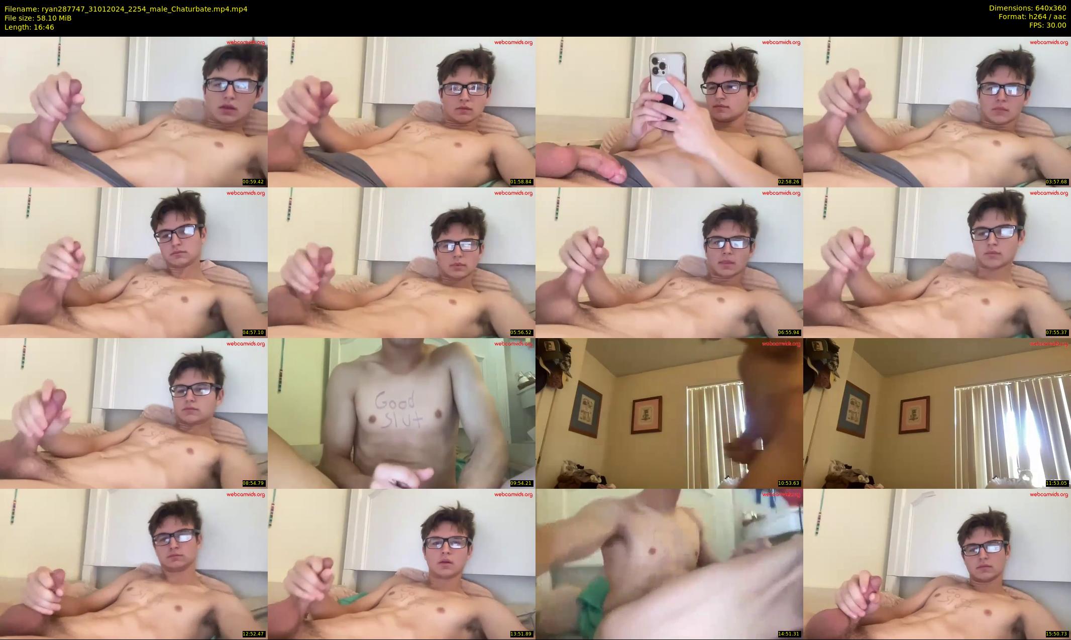 ryan287747 — 17 minute Chaturbate male cam show recording, 360p, Jan 31, 2024