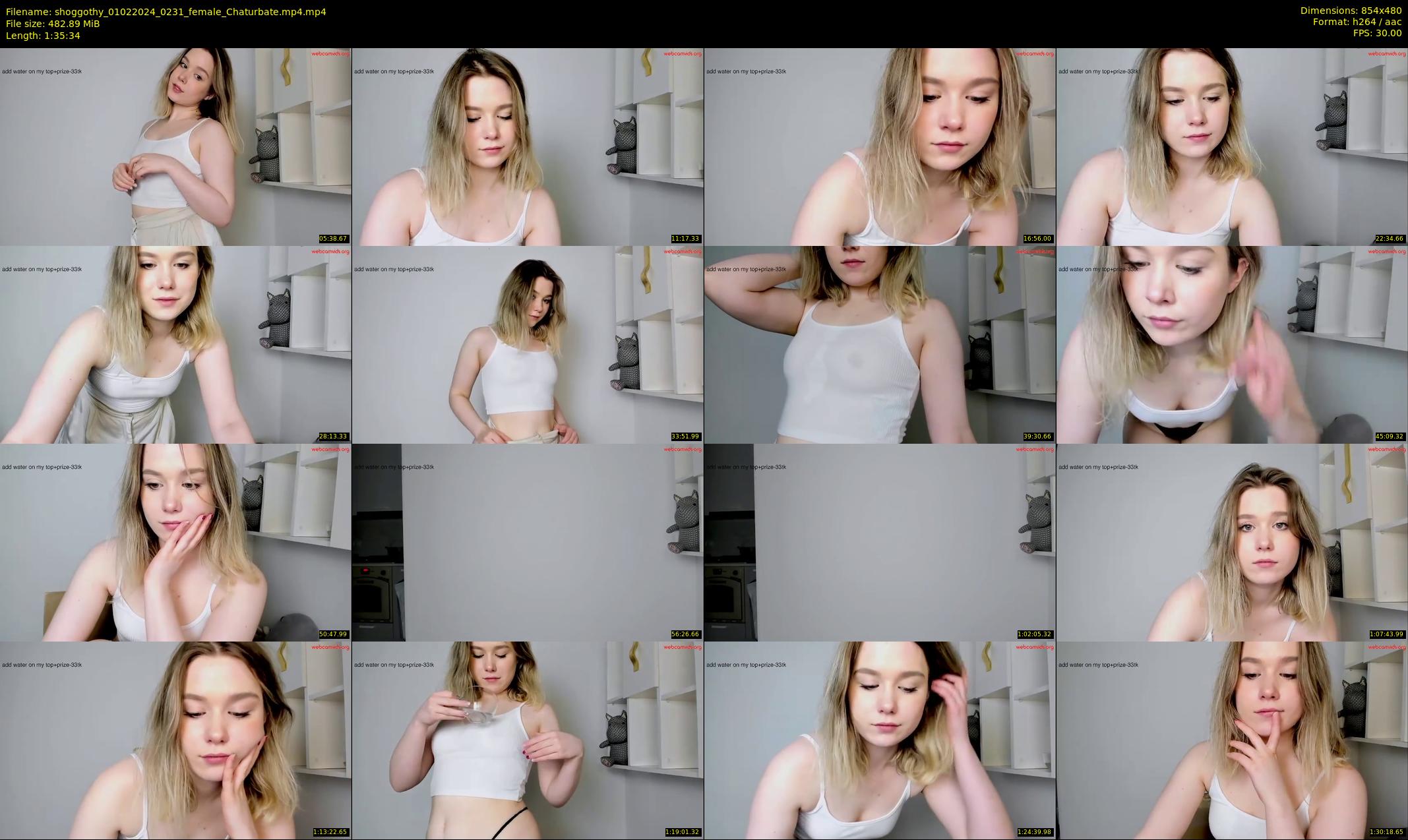 shoggothy — 96 minute Chaturbate female cam show recording, 480p, Feb 1, 2024
