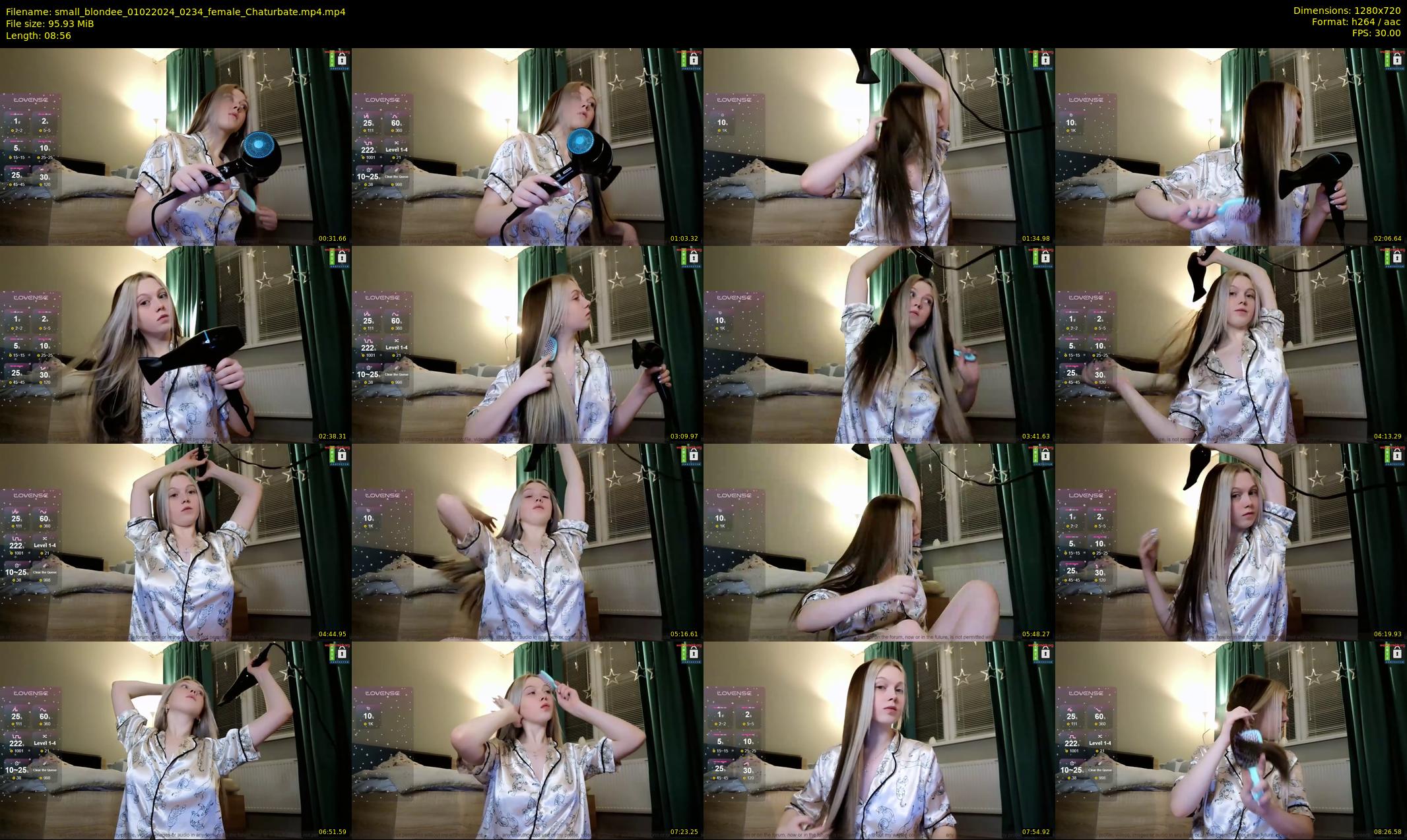 small_blondee — 9 minute Chaturbate female cam show recording, 720p, Feb 1, 2024
