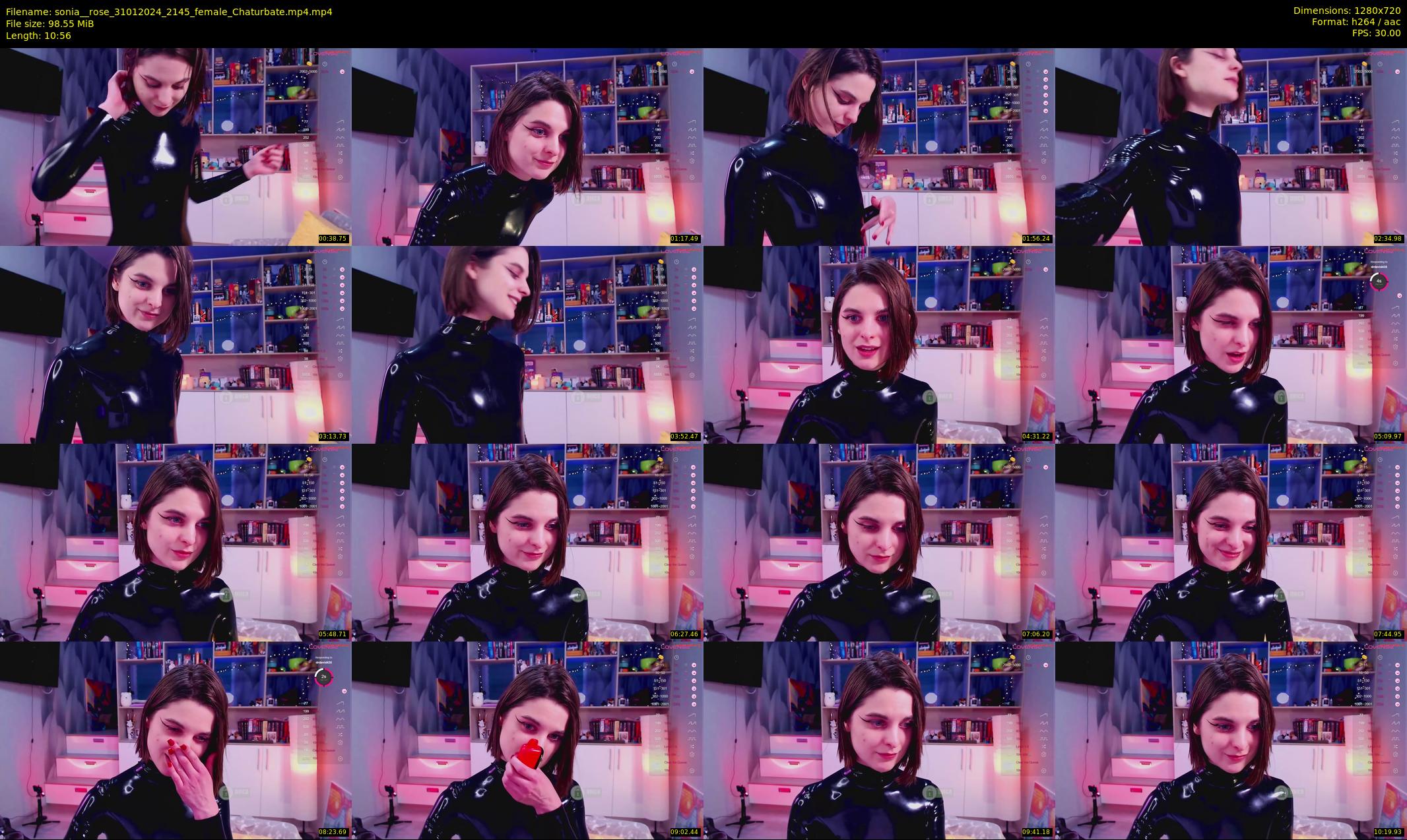 sonia__rose — 11 minute Chaturbate female cam show recording, 720p, Jan 31, 2024