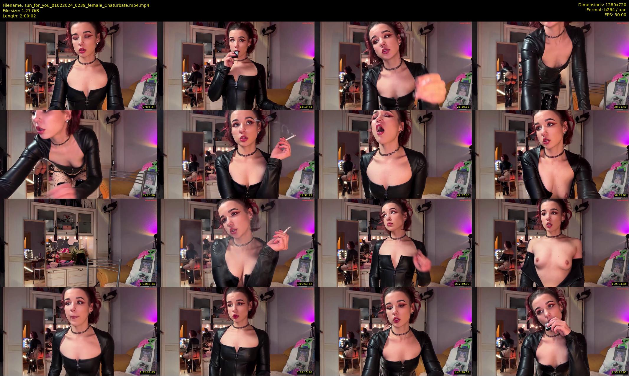 sun_for_you — 121 minute Chaturbate female cam show recording, 720p, Feb 1, 2024