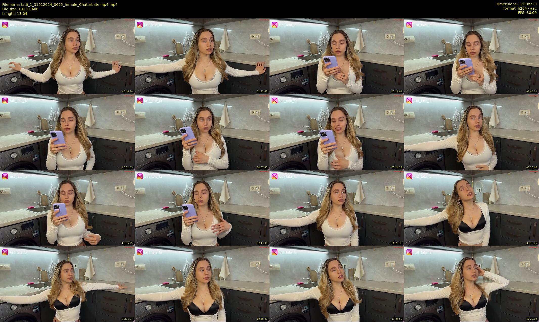 tatti_1 — 14 minute Chaturbate female cam show recording, 720p, Jan 31, 2024