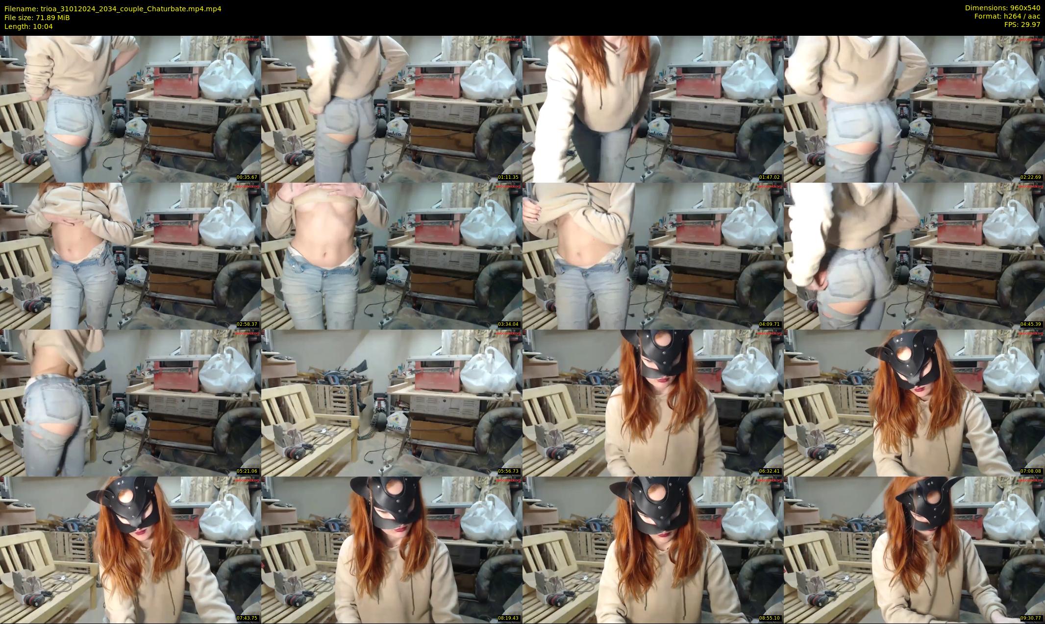 trioa — 11 minute Chaturbate couple cam show recording, 480p, Jan 31, 2024