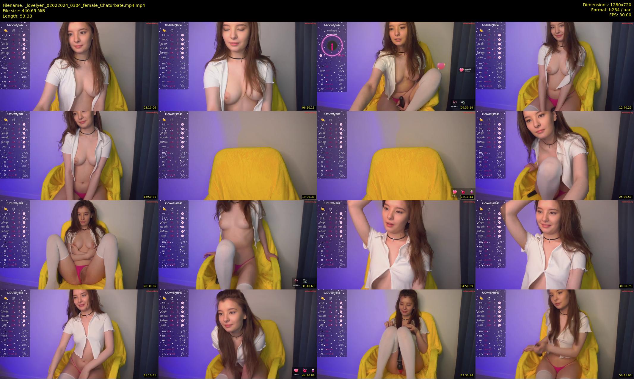 _lovelyen — 54 minute Chaturbate female cam show recording, 720p, Feb 2, 2024