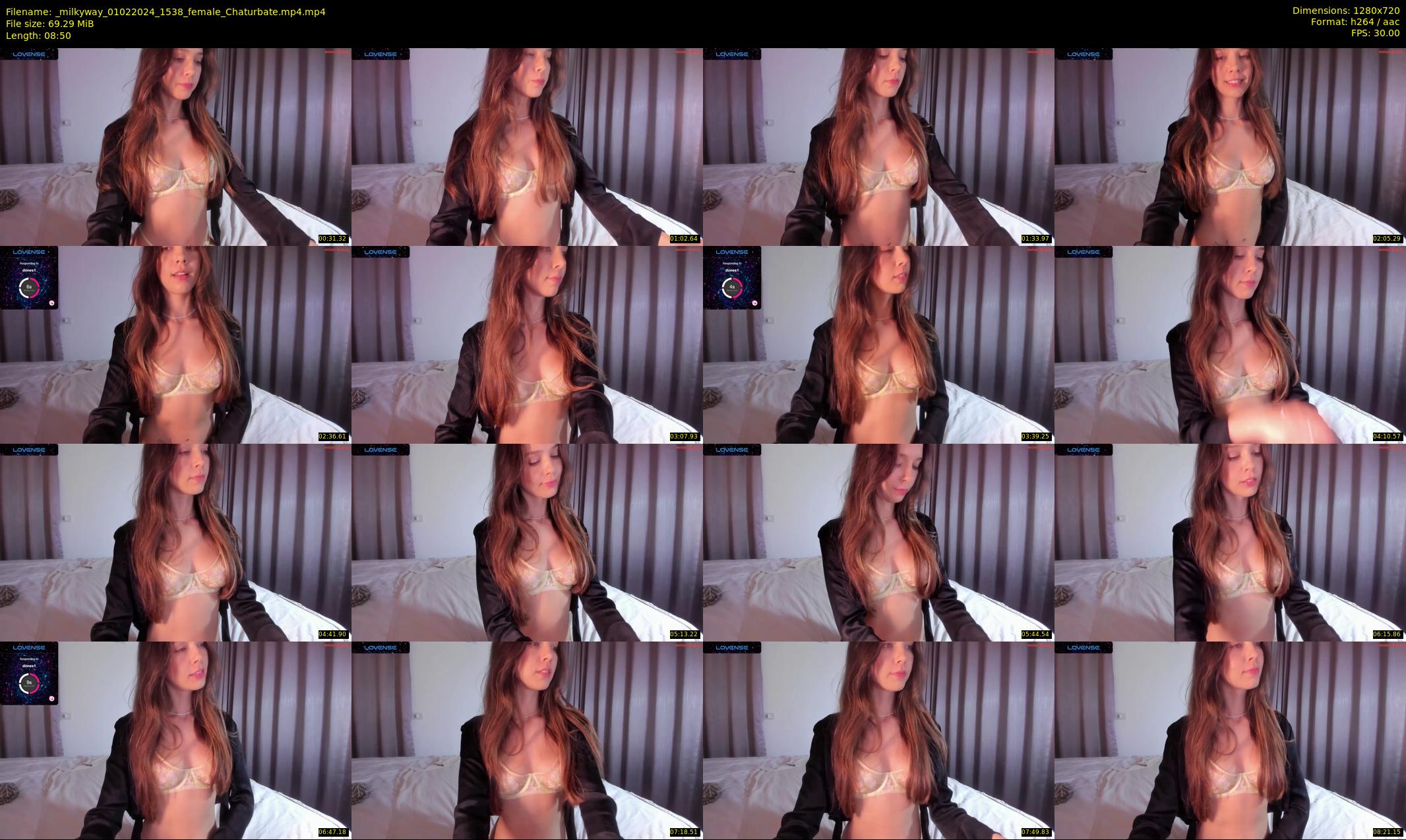 _milkyway — 9 minute Chaturbate female cam show recording, 720p, Feb 1, 2024