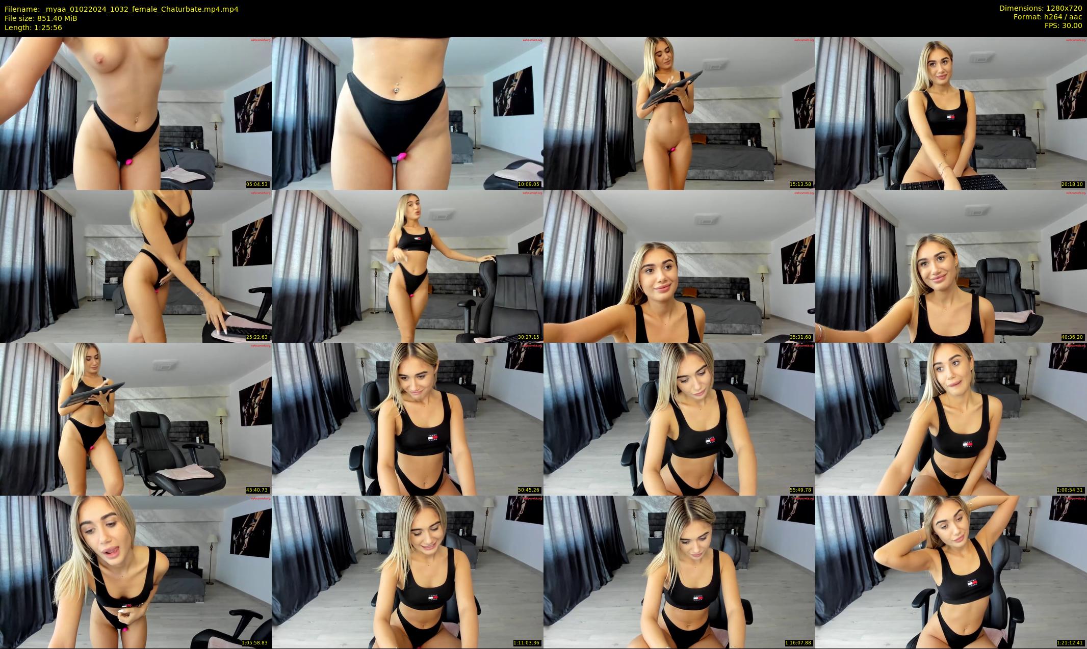 _myaa — 86 minute Chaturbate female cam show recording, 720p, Feb 1, 2024