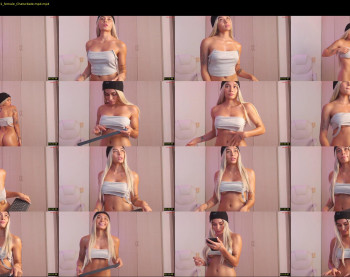 abril_w18 — 12 minute Chaturbate female cam show recording, 720p, Feb 1, 2024