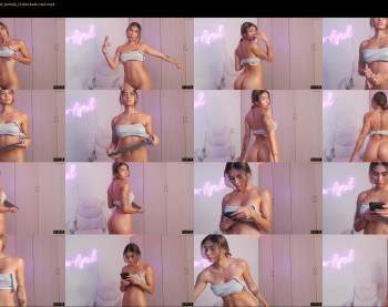 abril_w18 — 13 minute Chaturbate female cam show recording, 720p, Feb 2, 2024