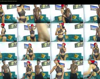 afro_happy__06 — 13 minute Chaturbate couple cam show recording, 720p, Feb 1, 2024