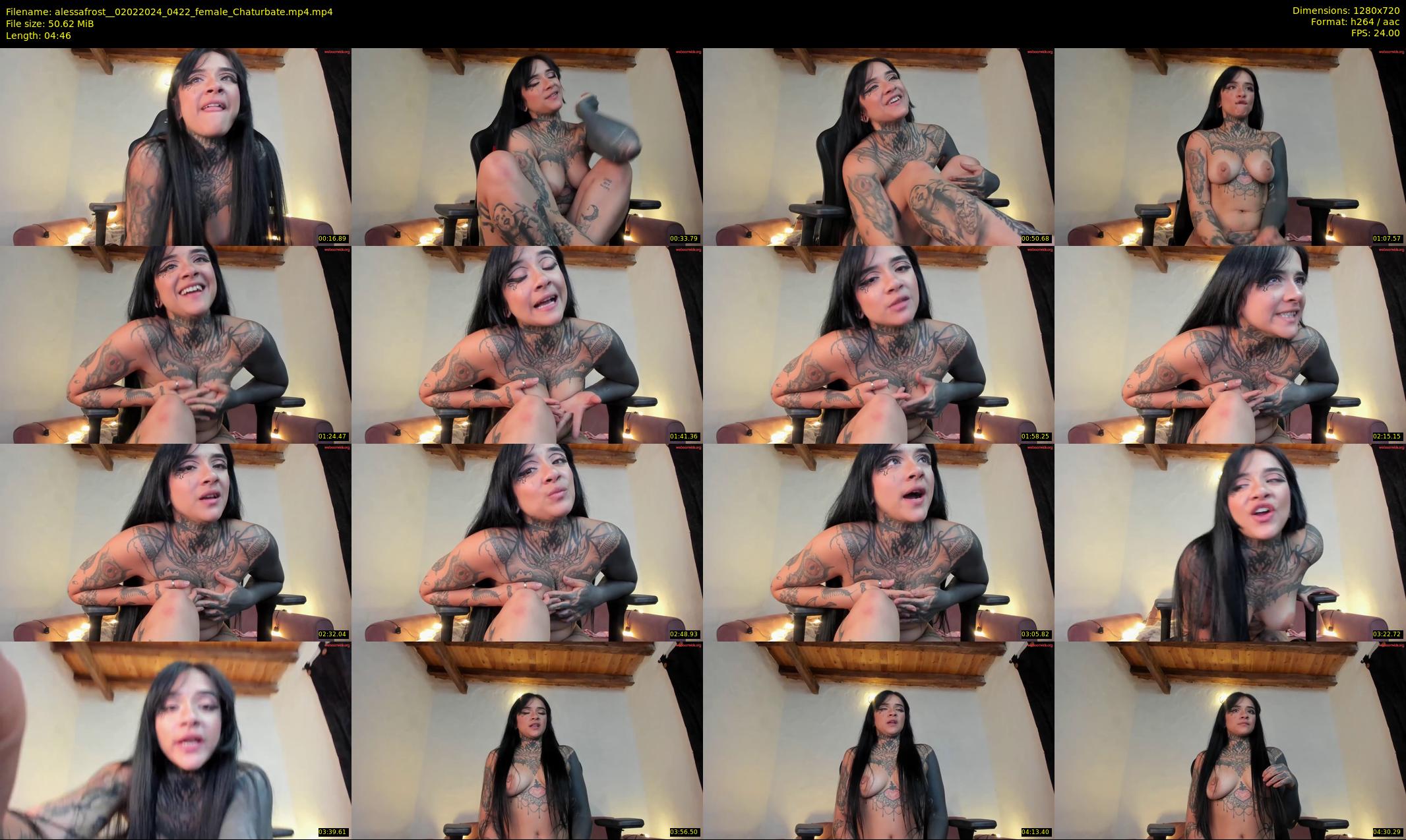 alessafrost_ — 5 minute Chaturbate female cam show recording, 720p, Feb 2, 2024
