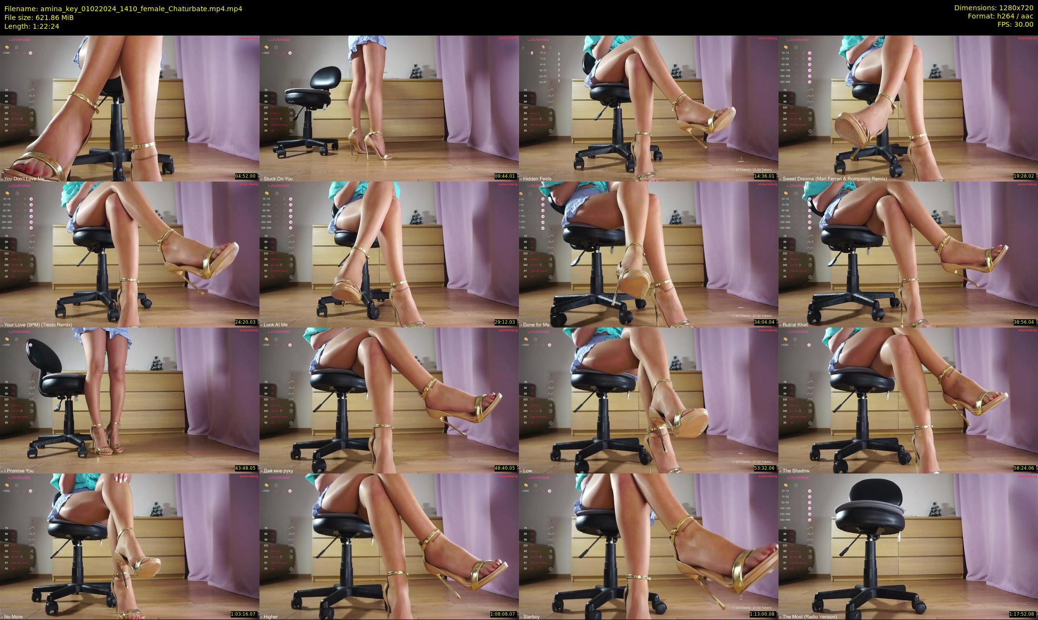 amina_key — 83 minute Chaturbate female cam show recording, 720p, Feb 1, 2024
