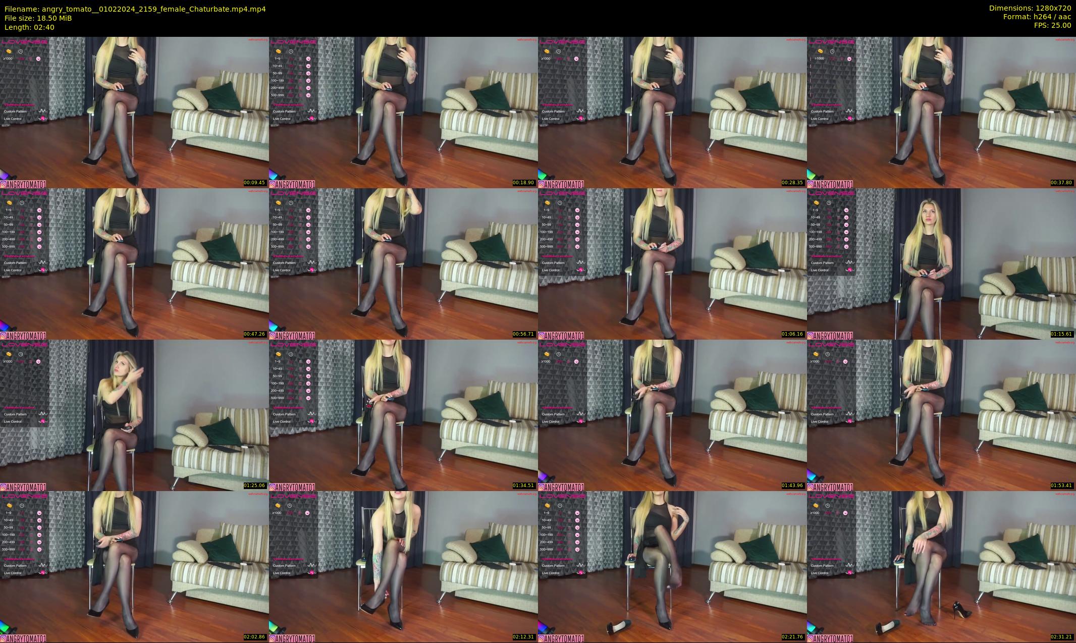 angry_tomato_ — 3 minute Chaturbate female cam show recording, 720p, Feb 1, 2024